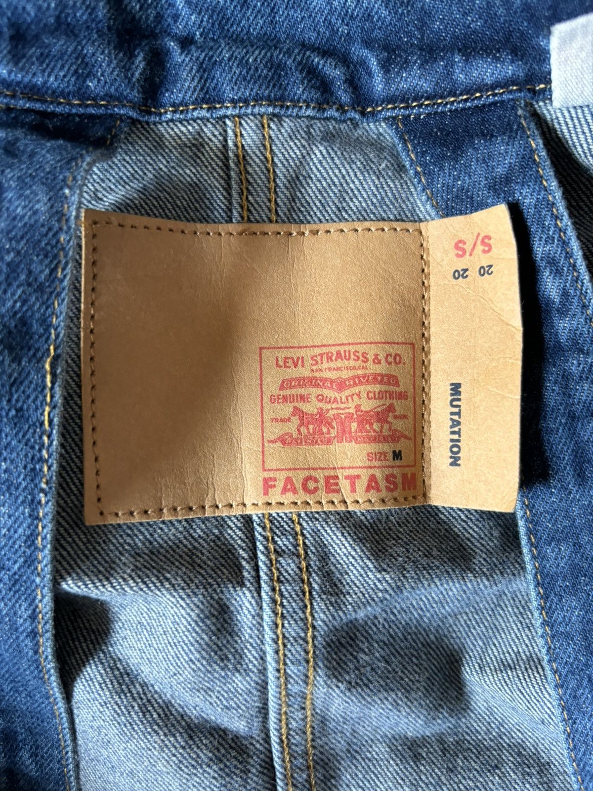 Facetasm × Levi's Facetasm Levis Denim Parka Size US M / EU 48-50 / 2 - 7 Thumbnail
