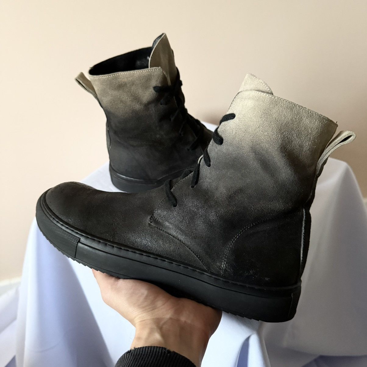 Rundholz RARE Rundholdz Avantgarde Leather Shoes Rick Owens Style Size US 9.5 / IT 39.5 - 7 Thumbnail