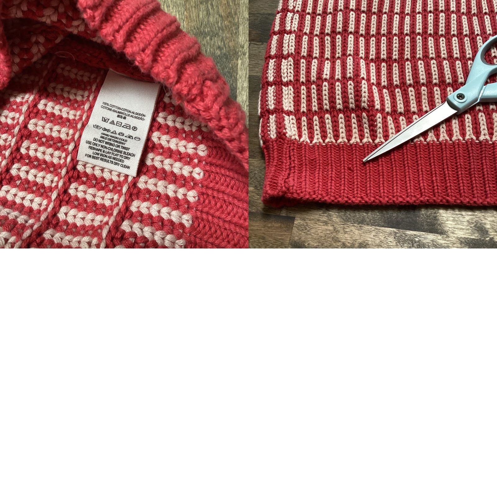 Free People Free People Sweater Women M/L Red Zip Back Oversized Poncho Vintage Bohemian Shawl Style Shirt? Size M / US 6-8 / IT 42-44 - 8 Thumbnail