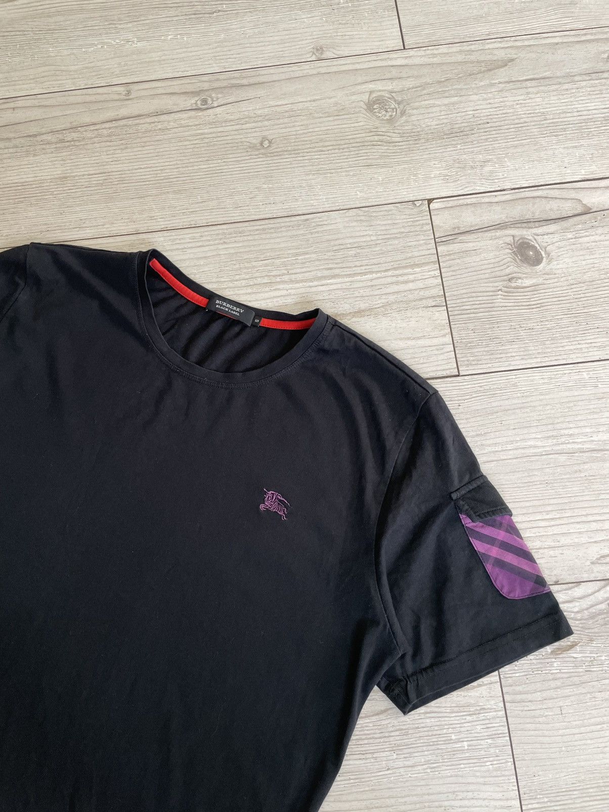 Black Label × Burberry × Vintage Burberry Black Label T Shirt Size US M / EU 48-50 / 2 - 5 Thumbnail