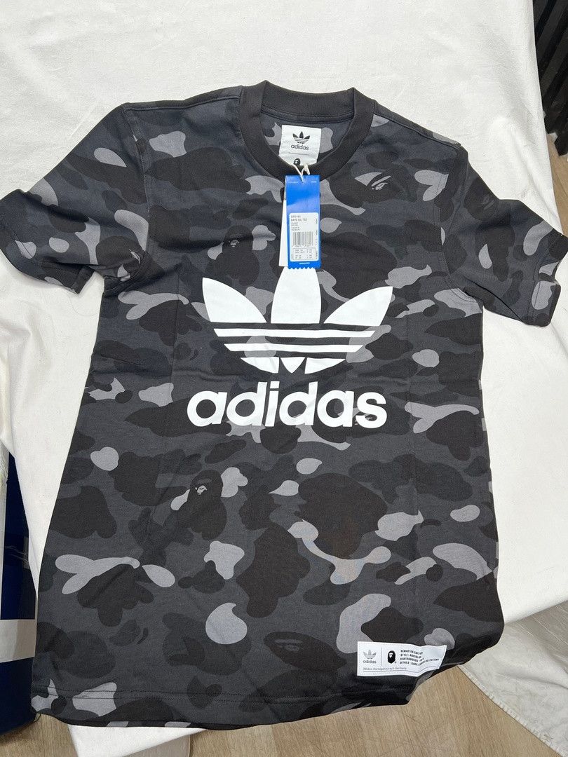 BAPE x adidas adicolor Tee Raw Red