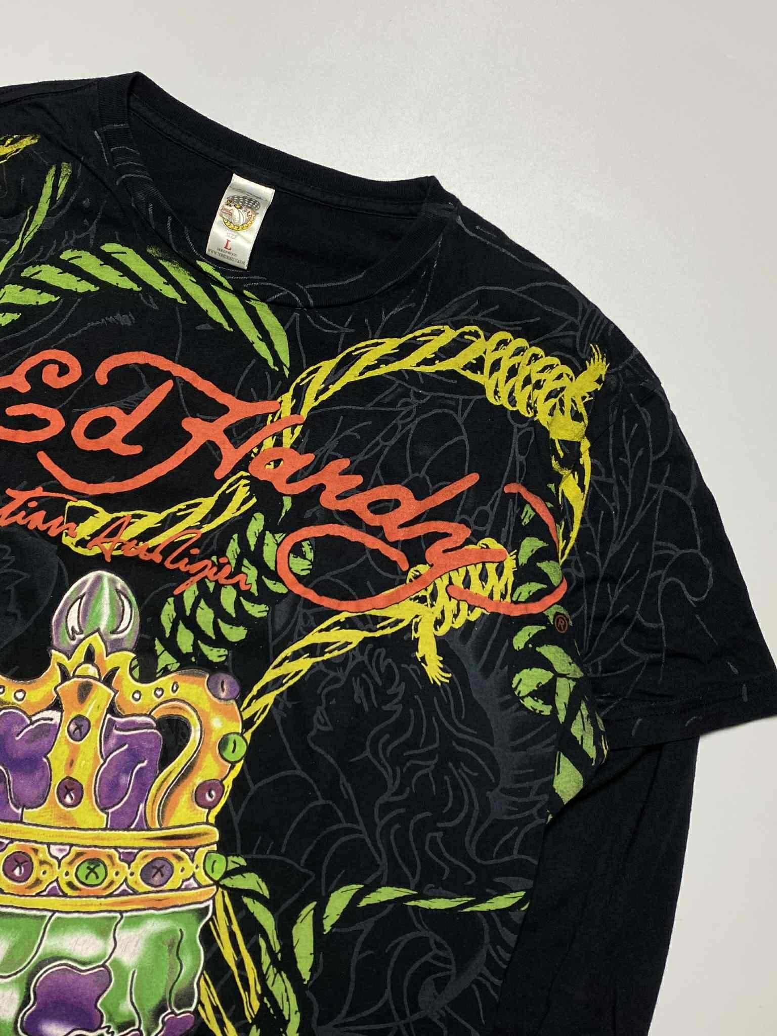 Ed Hardy Ed Hardy - AOP Long Sleeve T-Shirt Size US L / EU 52-54 / 3 - 5 Thumbnail