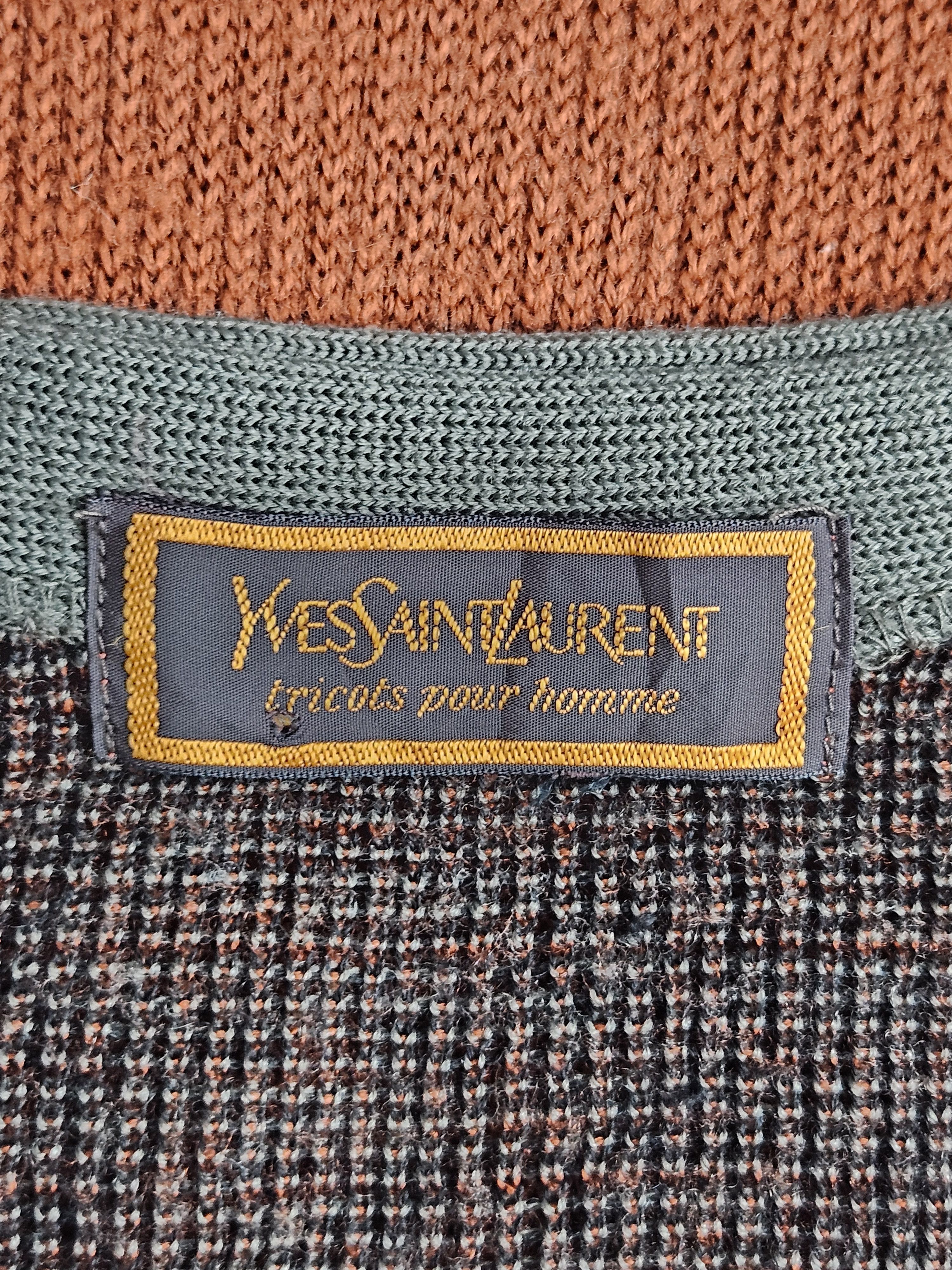 Yves Saint Laurent Yves Saint Laurent Ysl tricots pour homme Sleeveless Size US XL / EU 56 / 4 - 4 Thumbnail