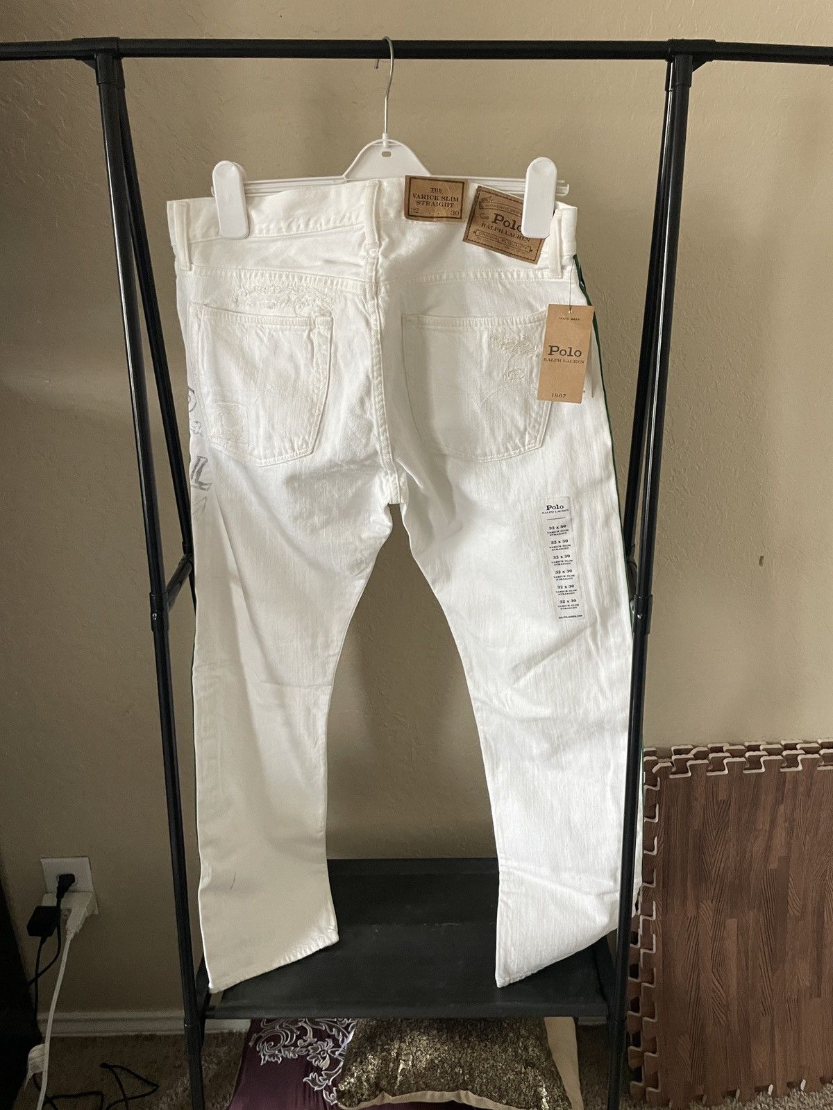 Polo Ralph Lauren NewPort The Varick Slim straight leg nwt 248.00 Size US 33 - 8 Thumbnail