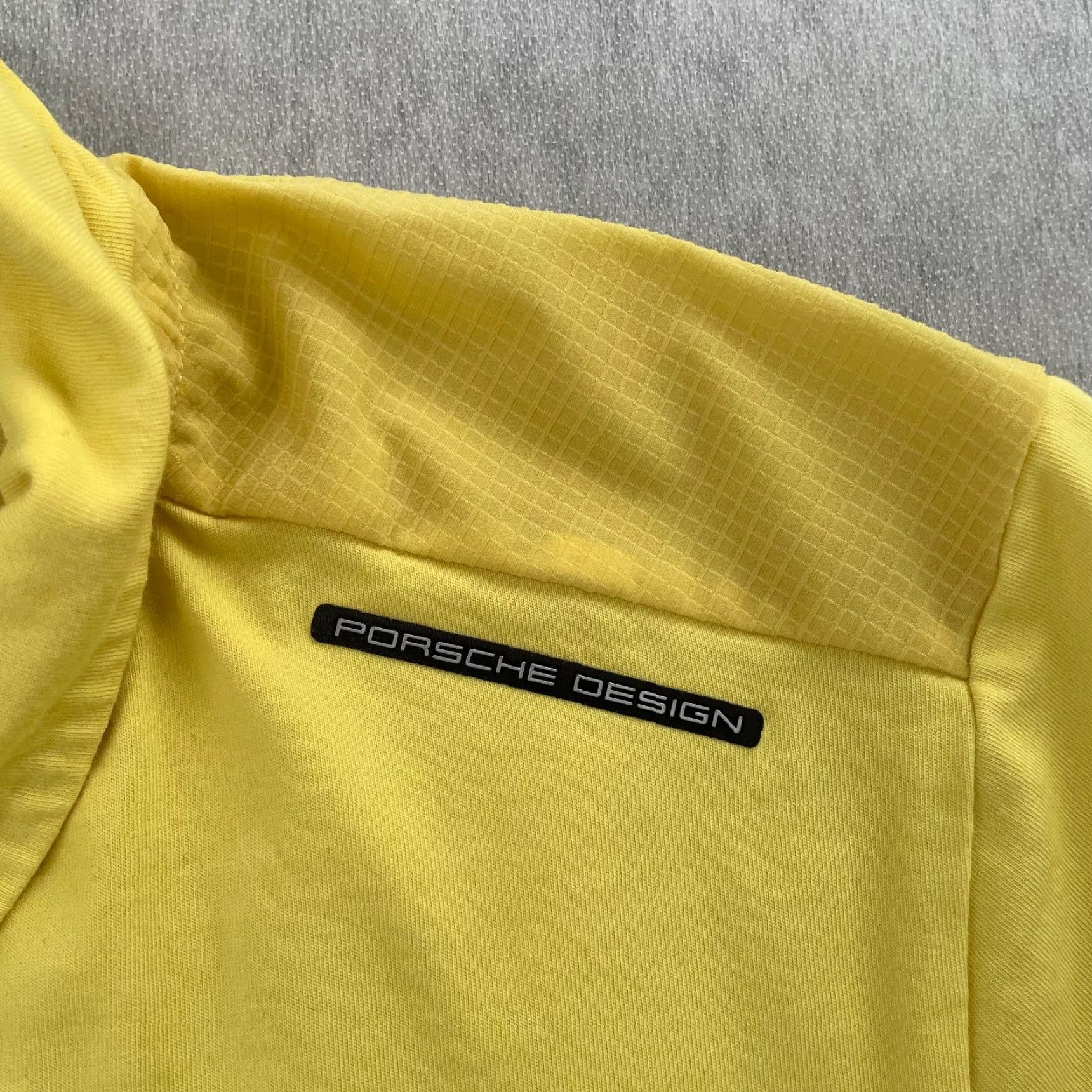 Porsche Design Vintage Porsche Design Puma Short Sleeve Polo Shirt Adult XL Yellow Logo Cars 90s Mens Size US XL / EU 56 / 4 - 5 Thumbnail