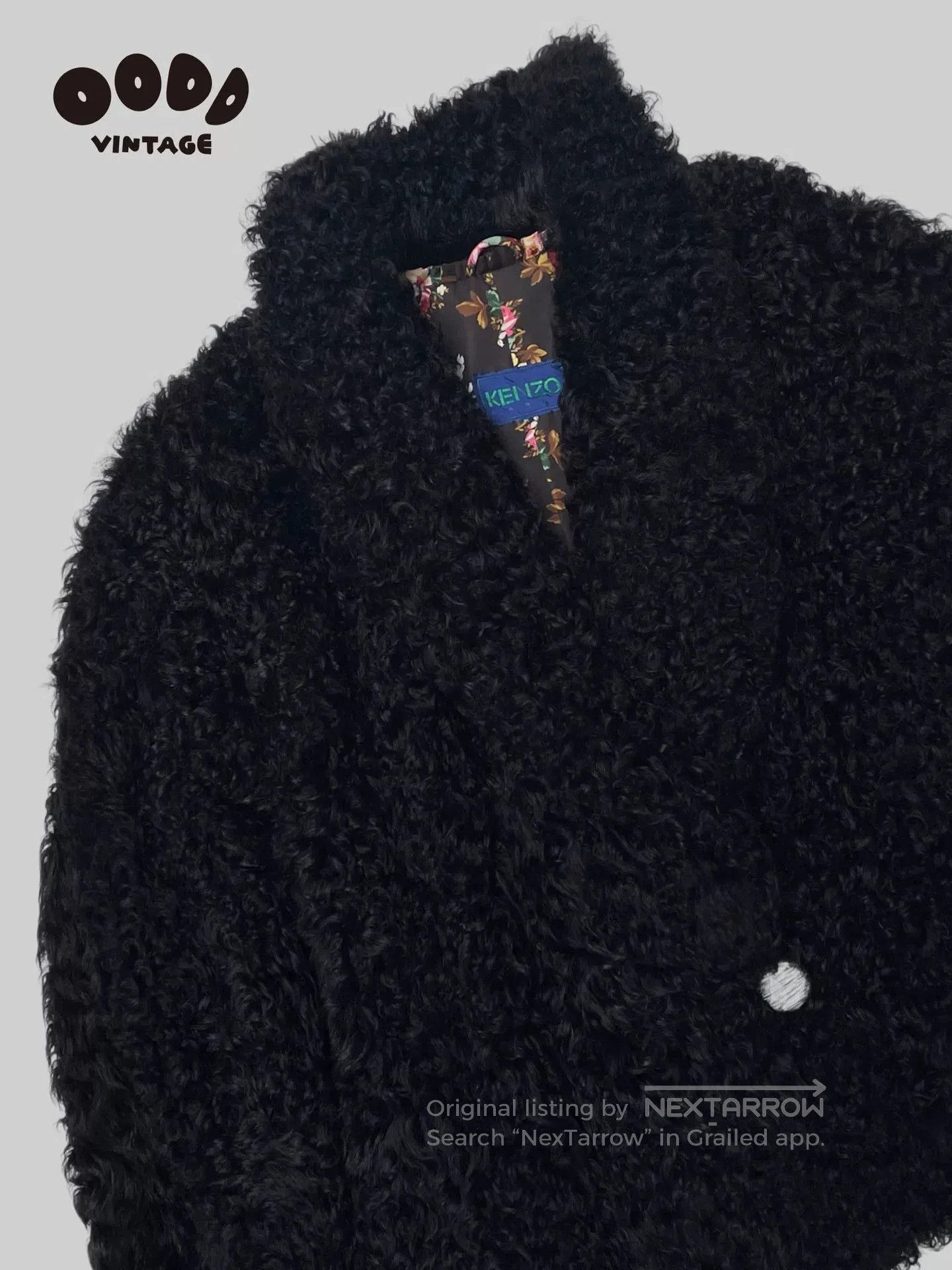 Kenzo Kenzo 90s Karakul Sheepskin Jacket. Size M / US 6-8 / IT 42-44 - 6 Thumbnail
