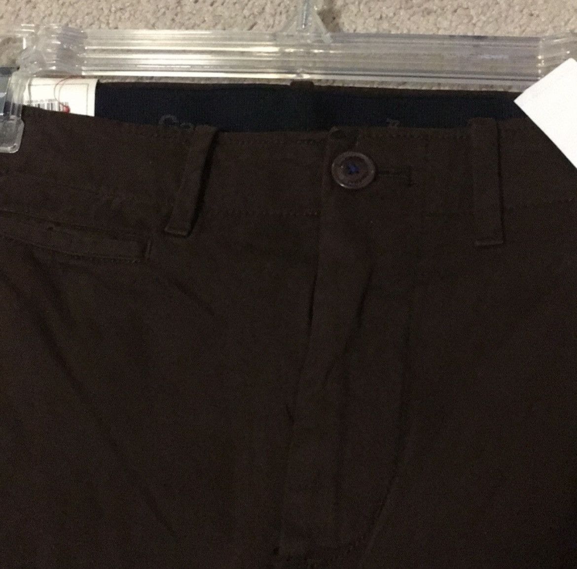 Gap GAP The Lived-In Slim Brown Khakis Size 29" - 3 Thumbnail