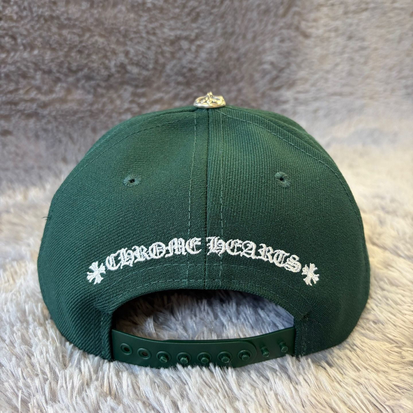Chrome Hearts On Field Baseball Cap Forest Green Size ONE SIZE - 4 Thumbnail