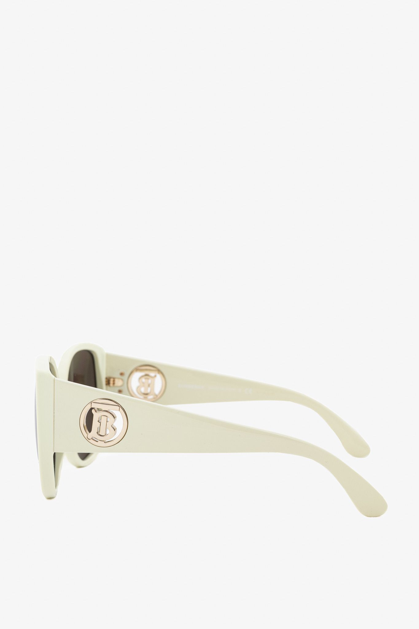 Burberry Burberry SS19 BE4920 Acetate Logo-Temple Square Sunglasses Size ONE SIZE - 3 Thumbnail