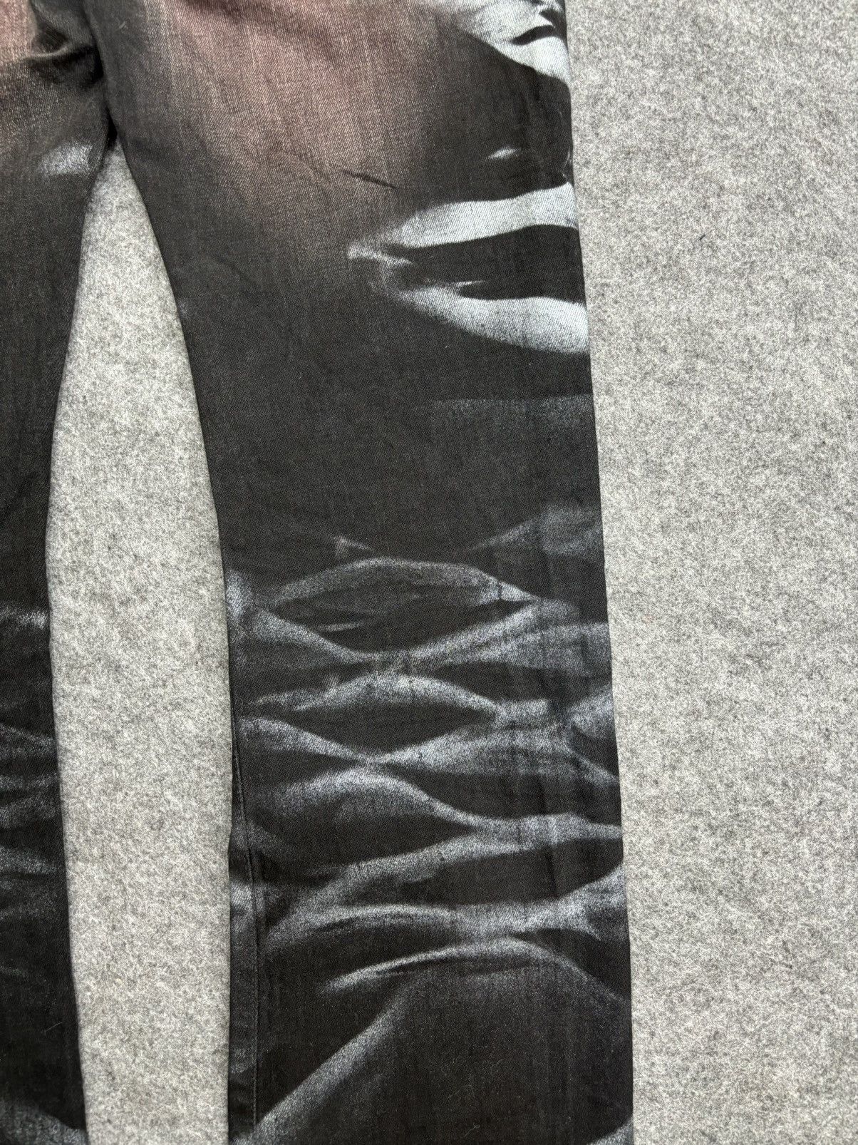 Tornado Mart 💥Archival Flare💥Tornado Mart Insane Sick Art Denim F513 Size US 34 / EU 50 - 17 Thumbnail