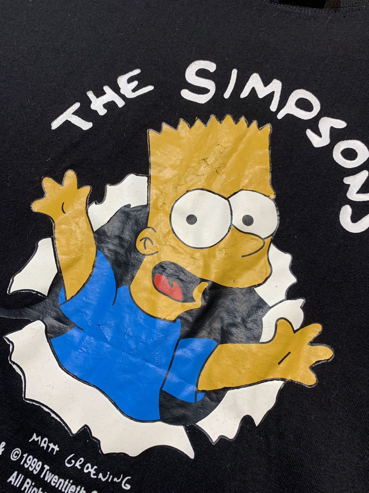 Vintage Vintage 1999 The Simpsons Bart T-Shirt Size US S / EU 44-46 / 1 - 5 Thumbnail