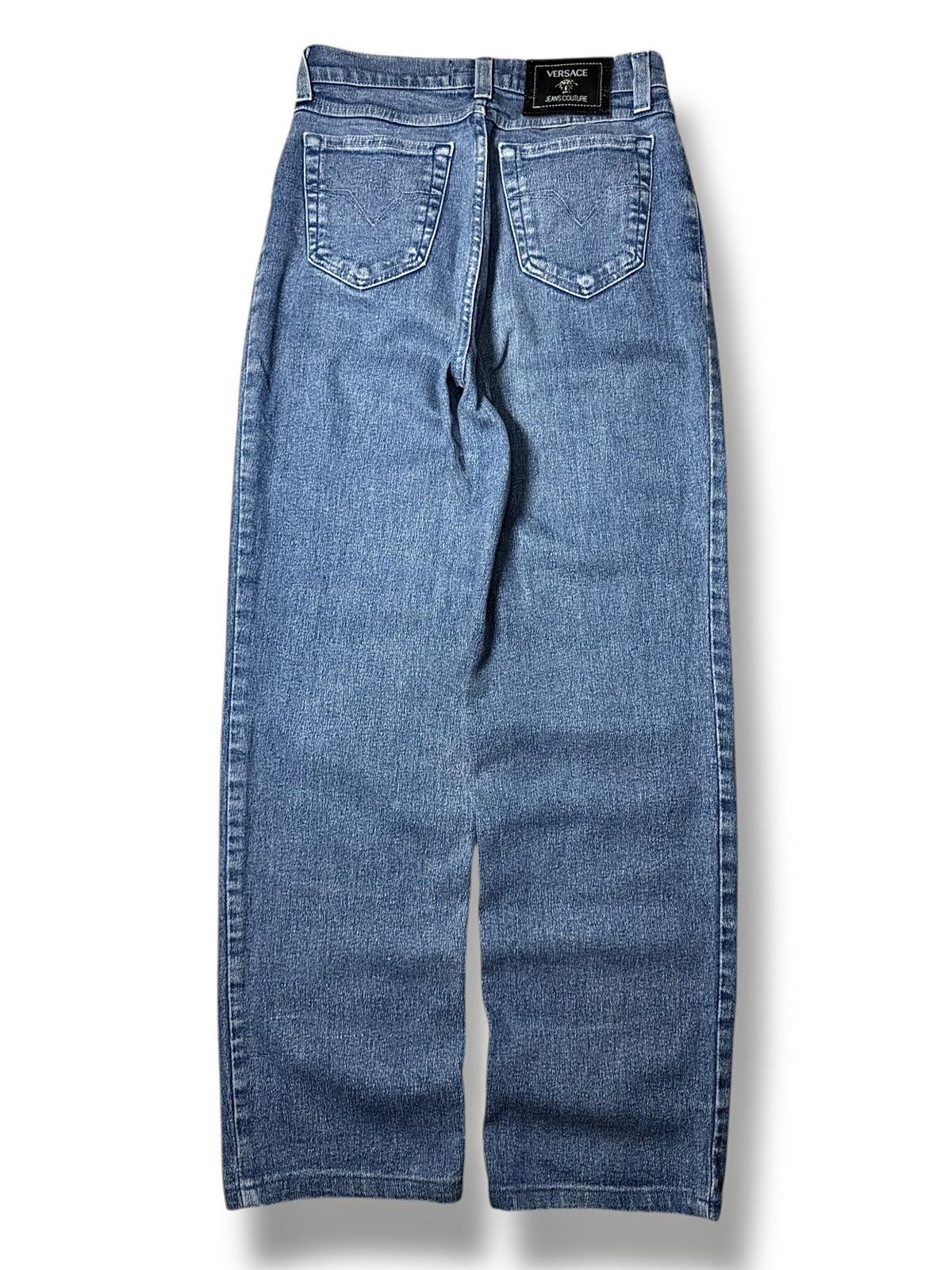 Versace Vintage Versace Jeans Couture Jeans Denim 90s Blue Pants Size US 31 - 1 Thumbnail