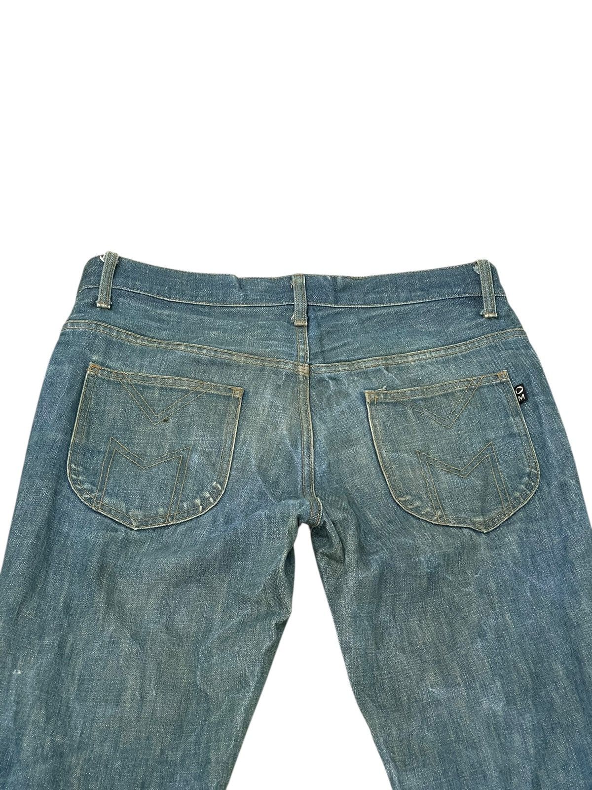 Japanese Brand Flare Jeans Morgan Homme Faded Boot Cut Chrome hearts 2🟦7 Size US 32 / EU 48 - 8 Thumbnail