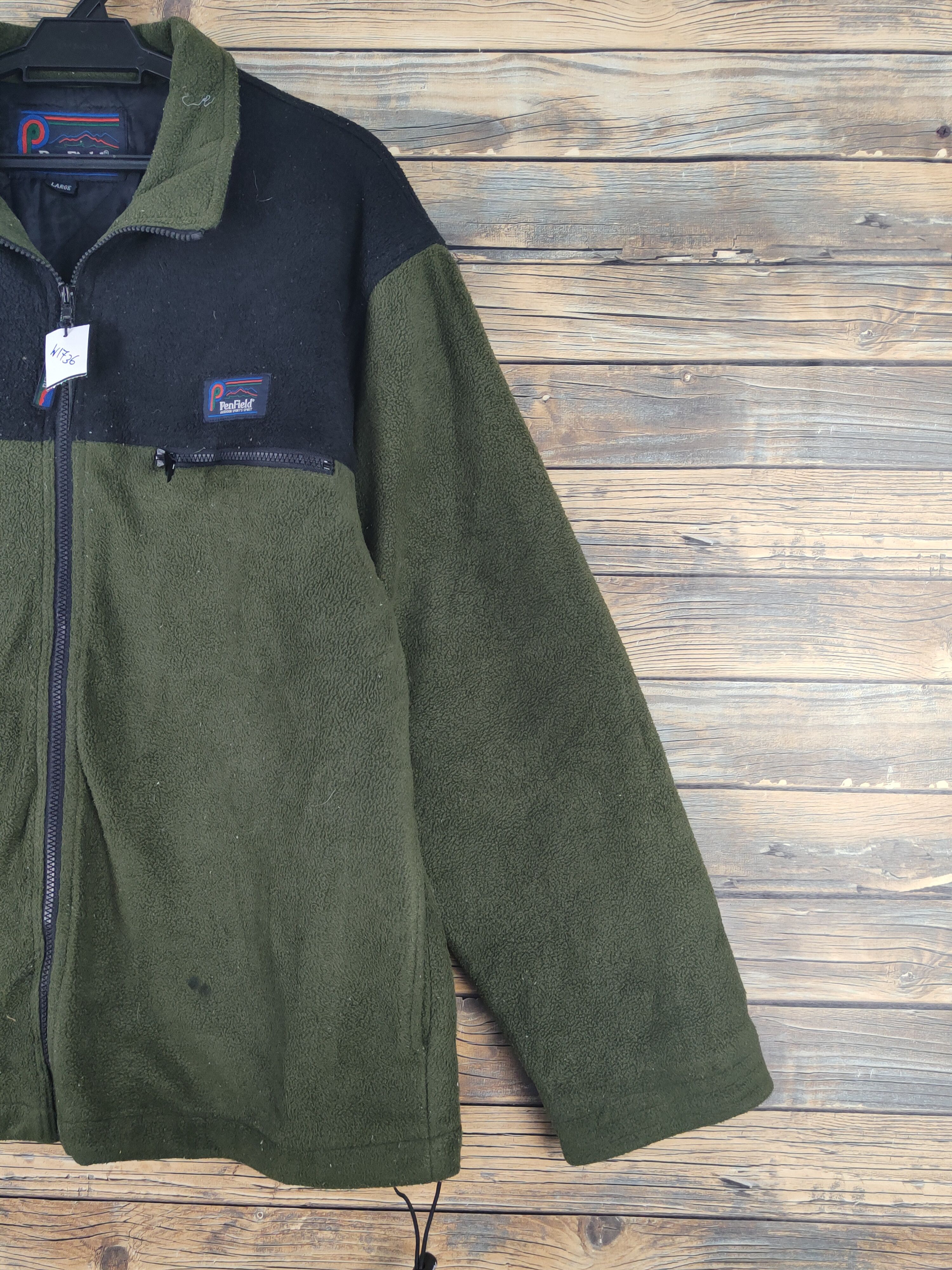 Penfield Penfield Black Olive Wool Sweatshirts #W1736 Size US L / EU 52-54 / 3 - 6 Thumbnail