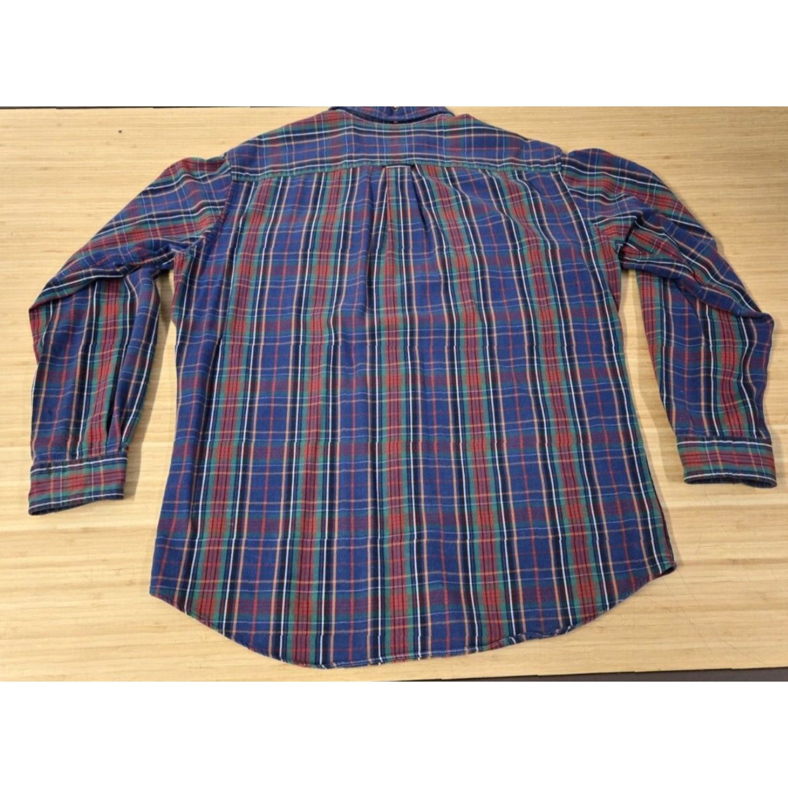 Ralph Lauren Ralph Lauren Workshirt Mens L Blue Plaid Cotton Flannel Button-Up Button-Down Collar Pockets Casual Workwear Long Sleeve Short Description: N/A Size US L / EU 52-54 / 3 - 5 Thumbnail