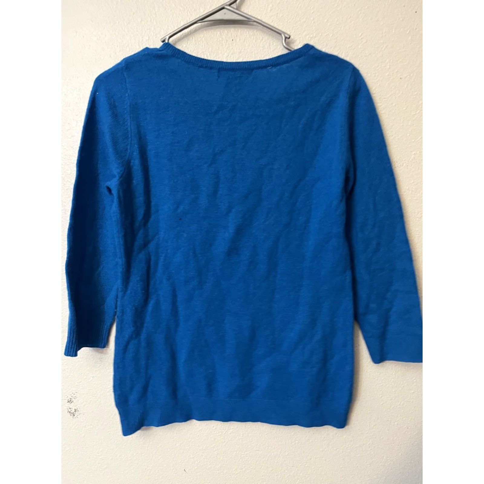 Ann Taylor Ann Taylor Sweater 100% Cashmere Size Small Women's Camel Crewneck Crew Neck Pullover Knit Light Weight Business Casual Workwear 3/4 Sleeve Size S / US 4 / IT 40 - 3 Thumbnail