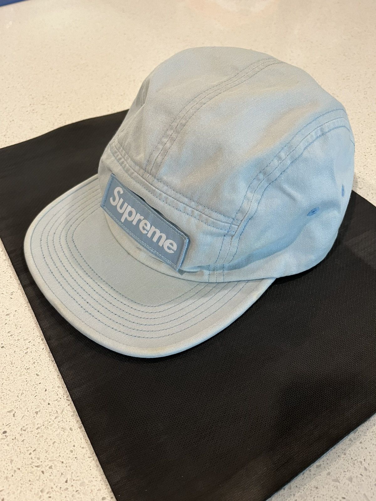Supreme SUPREME LIGHT BLUE S KY BLUE CAMP CAP SS18 Size ONE SIZE - 1 Thumbnail