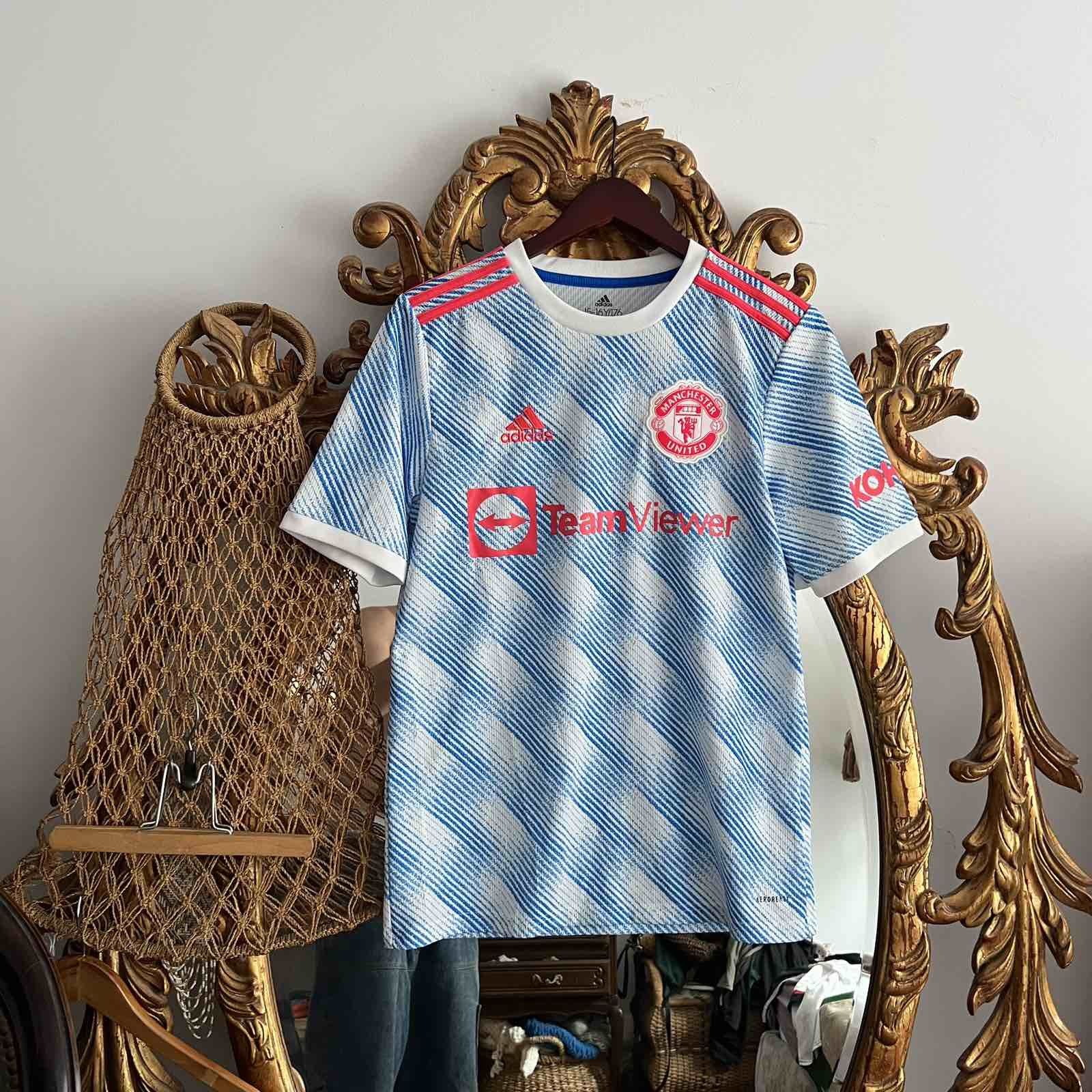 Adidas Adidas Manchester United 2016 Away Soccer Jersey Sz S Size US S / EU 44-46 / 1 - 1 Thumbnail