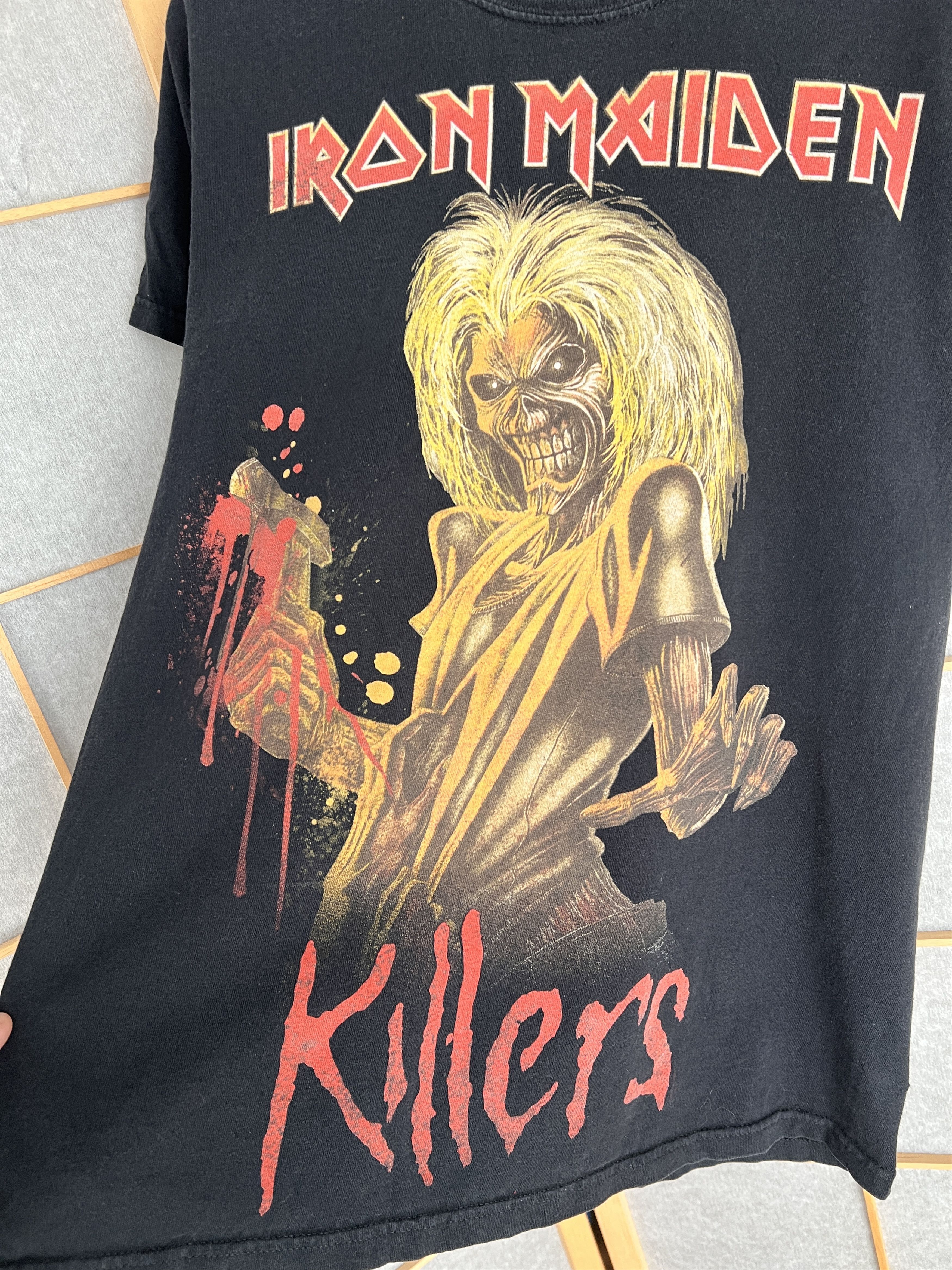 Iron Maiden Rare! Iron Maiden Killers vintage 2000 printed t shirt tee M Size US M / EU 48-50 / 2 - 3 Thumbnail