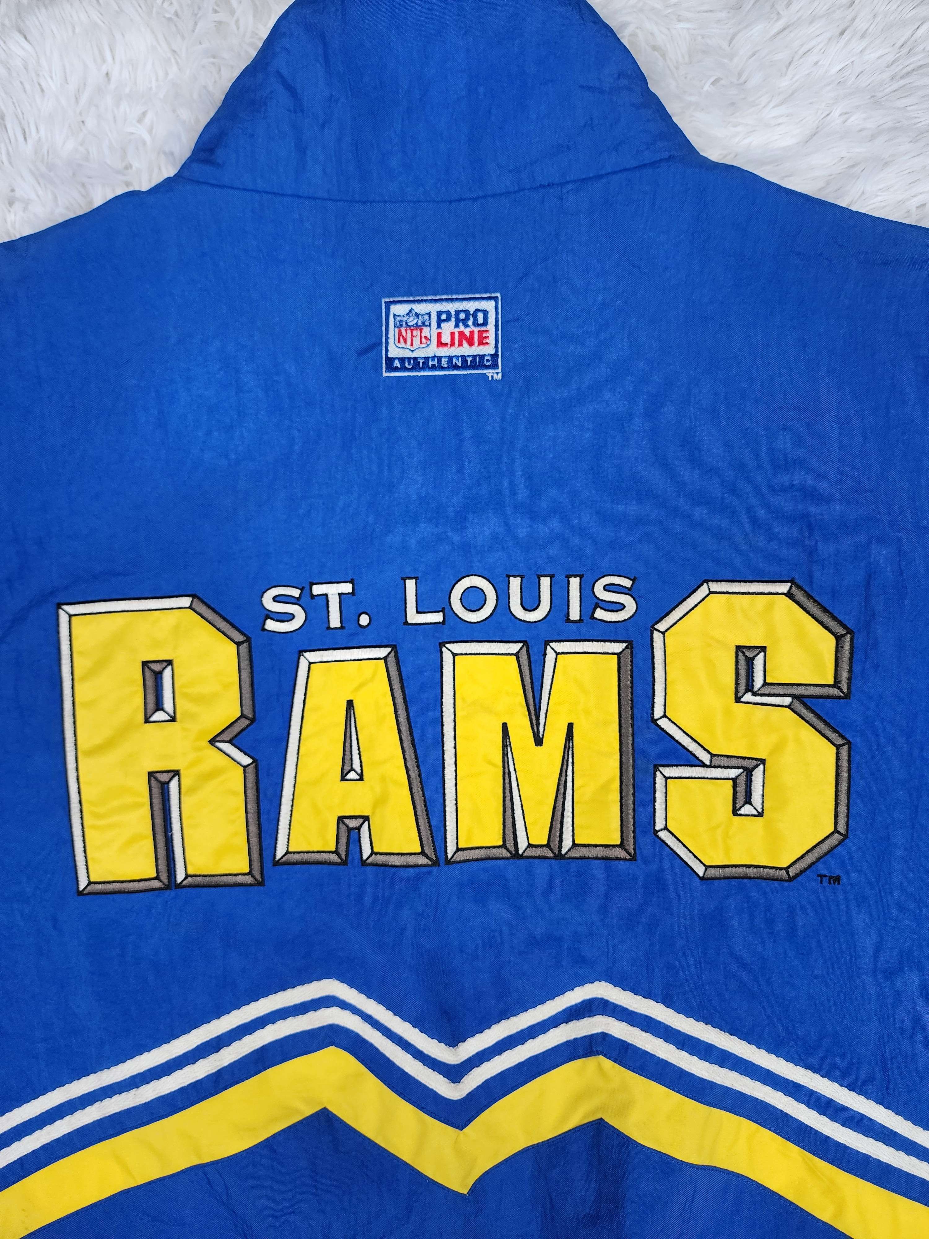 Logo Athletic Vintage St. Louis Rams Logo Athletic windbreaker jacket Size US L / EU 52-54 / 3 - 9 Thumbnail