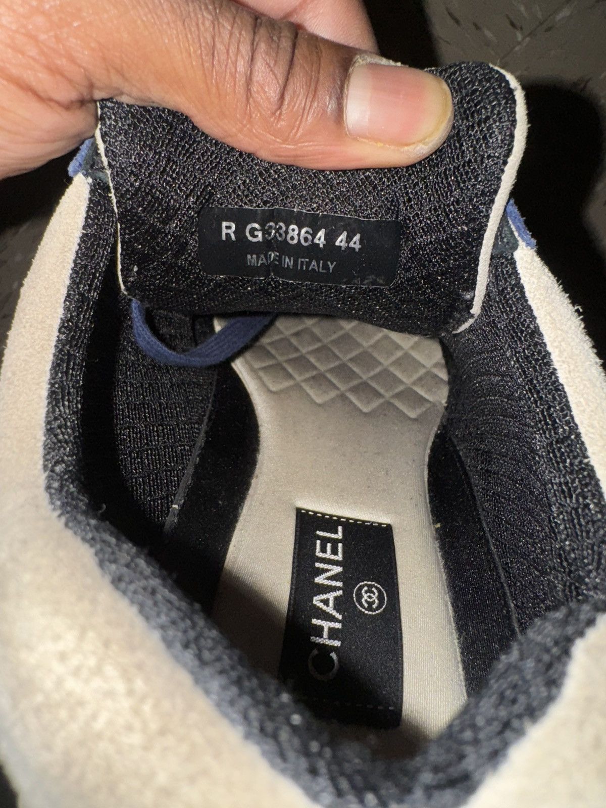 Chanel Navy blue Chanel Sneakers Size US 10 / EU 43 - 5 Thumbnail