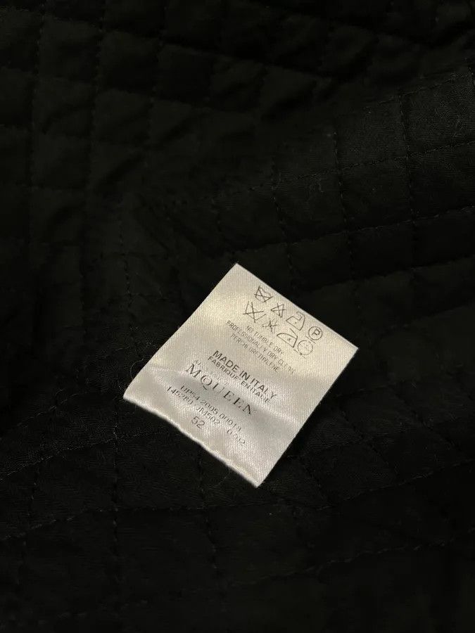 Alexander McQueen AW2005 Alexander McQueen Black Wool Double-Breasted Coat Size US L / EU 52-54 / 3 - 10 Thumbnail
