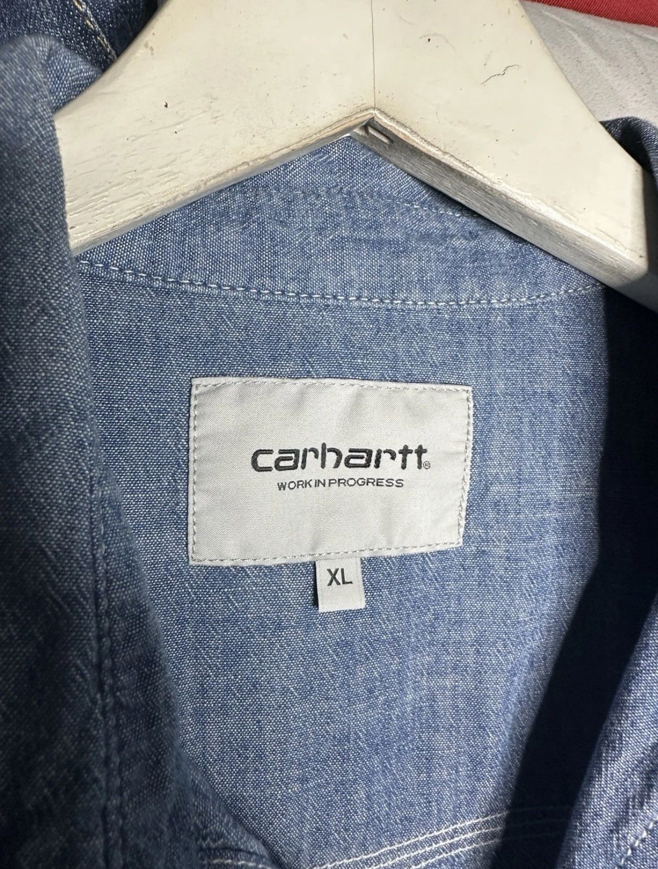 Carhartt Carhartt La Manufacture Jeans Denim Shirt Size US XL / EU 56 / 4 - 4 Thumbnail