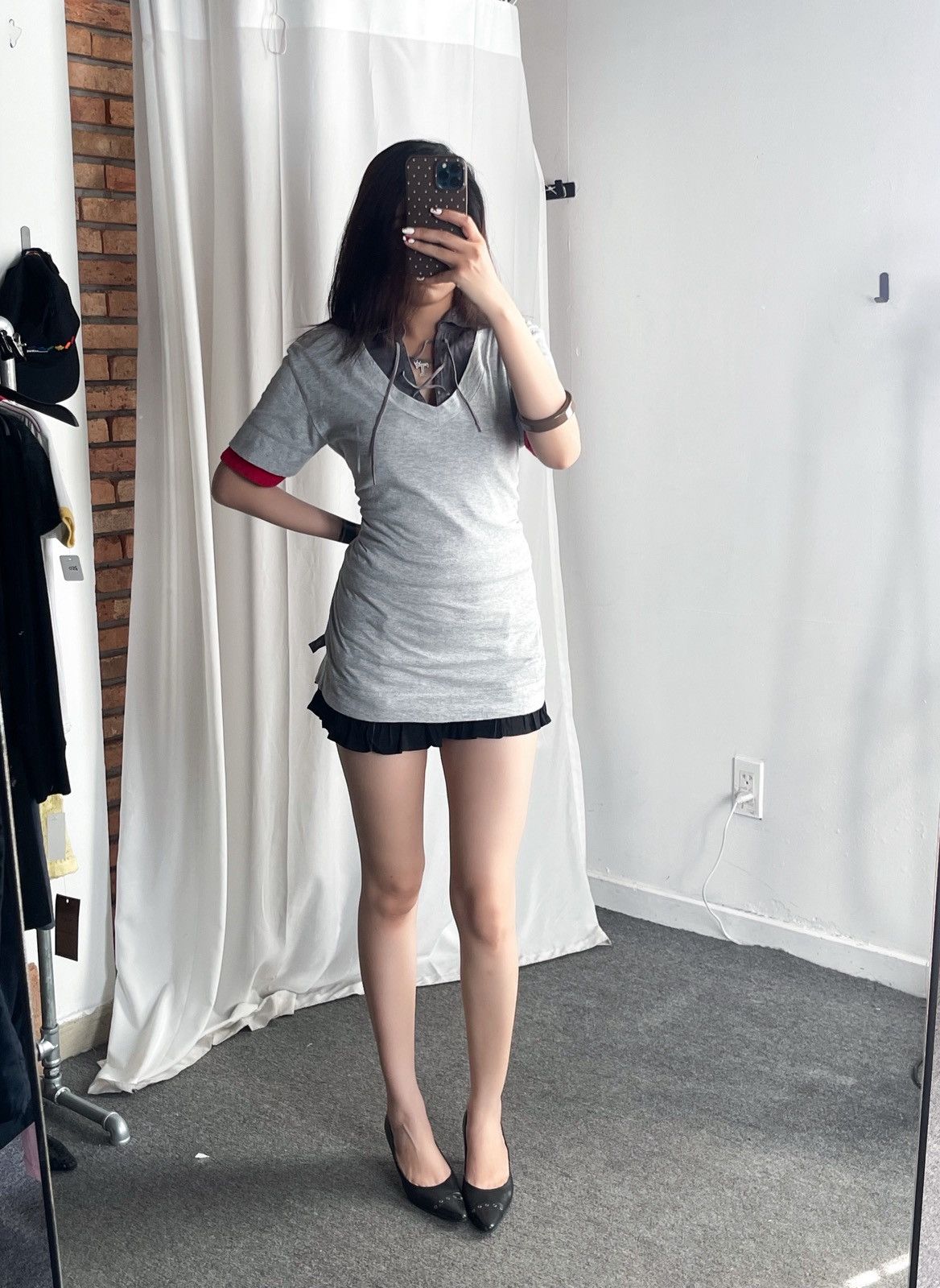Masaki Matsushima Masaki Matsushima v-neck long shirt / dress Size ONE SIZE - 1 Thumbnail