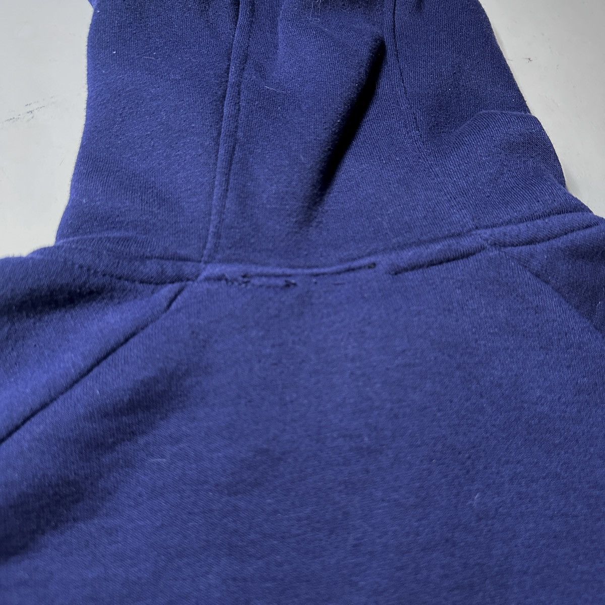 Nike Nike Big Swoosh Full Zip Hoodie Sweatshirt Navy White Size US S / EU 44-46 / 1 - 9 Thumbnail