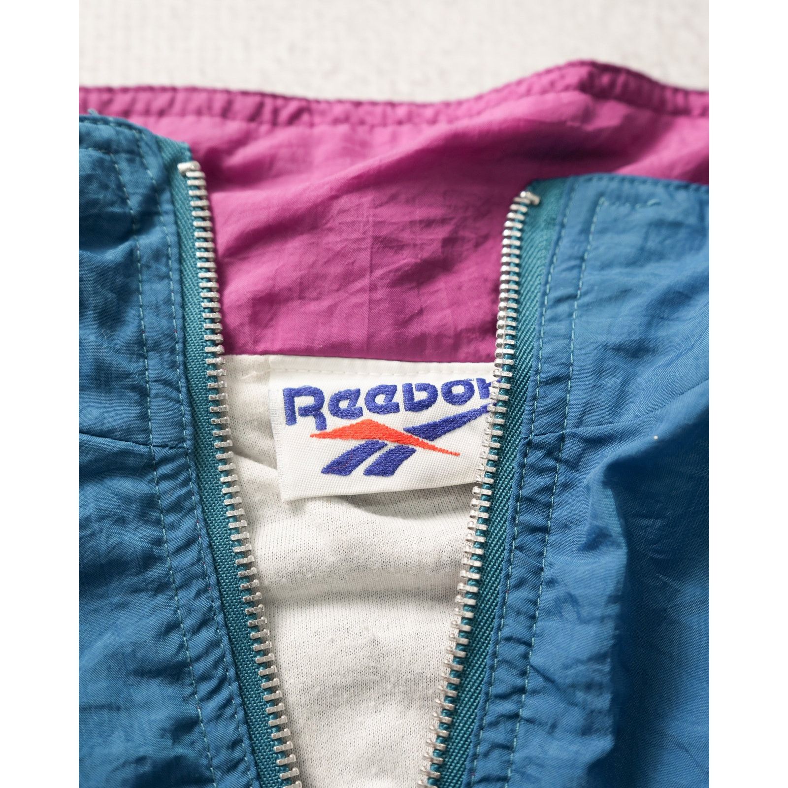 Reebok Vintage 90s Reebok Blue Jacket - Women's Small, Womenswear Size S / US 4 / IT 40 - 3 Thumbnail