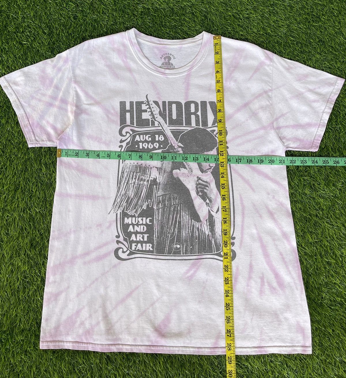 Rare🔥JIMMY HENDRIX🔥Music And Art Fair Tshirt