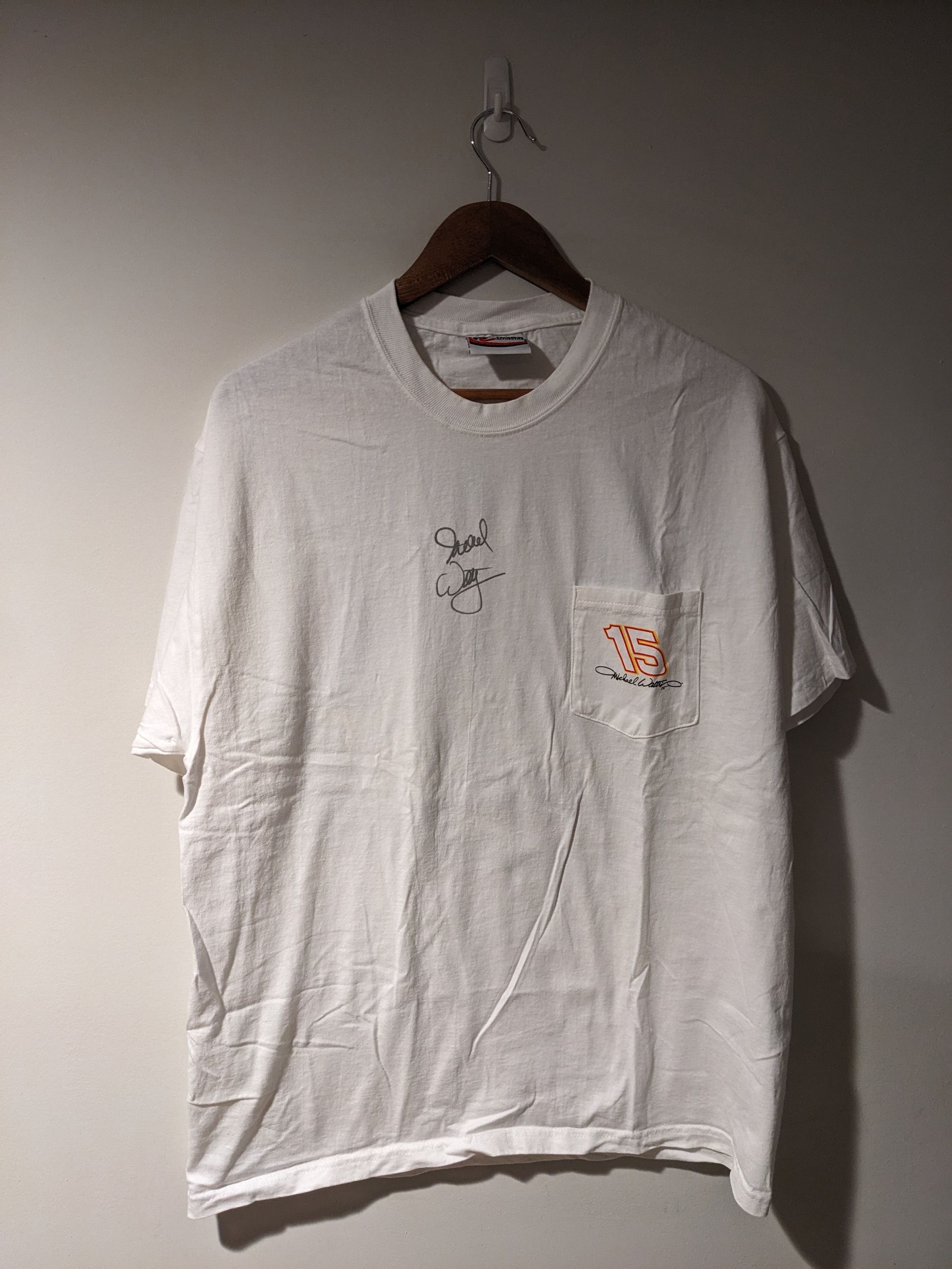 NASCAR × Vintage Vintage Y2K Michael Waltrip Nascar Chase Authentic T-Shirt Size US M / EU 48-50 / 2 - 3 Thumbnail