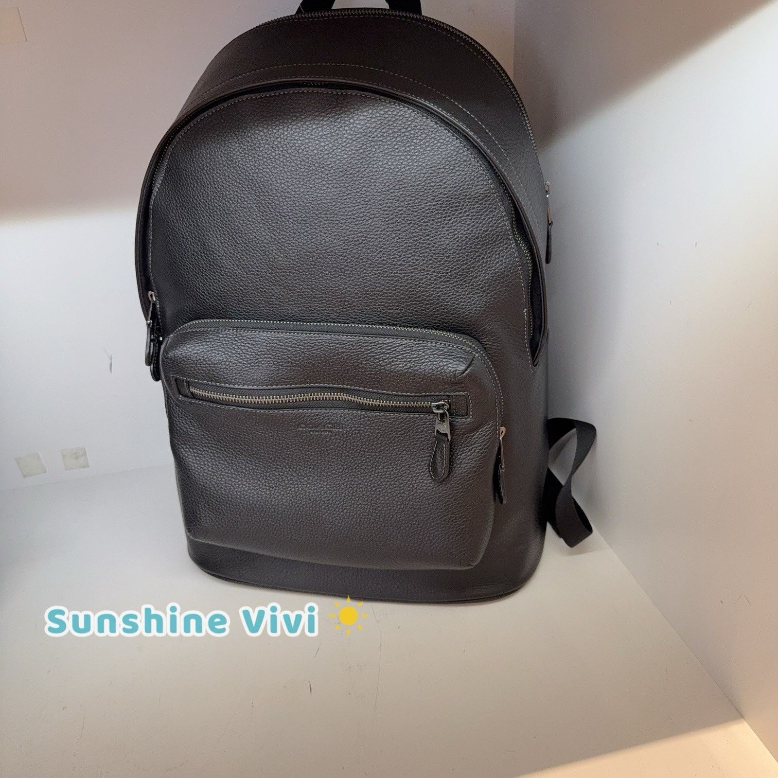 Coach NWT Coach MEN'S West Backpack Leather Black CX141 Size ONE SIZE - 8 Thumbnail
