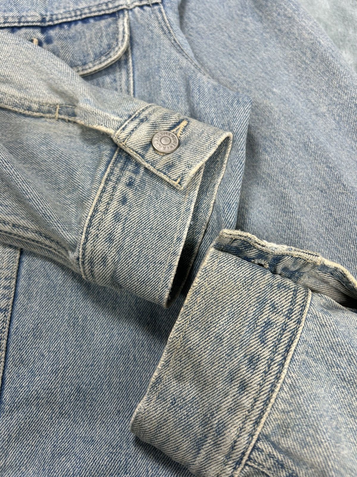 RRL Ralph Lauren Vintage Double RL Trucker Denim Jacket. J054 Size US L / EU 52-54 / 3 - 9 Thumbnail