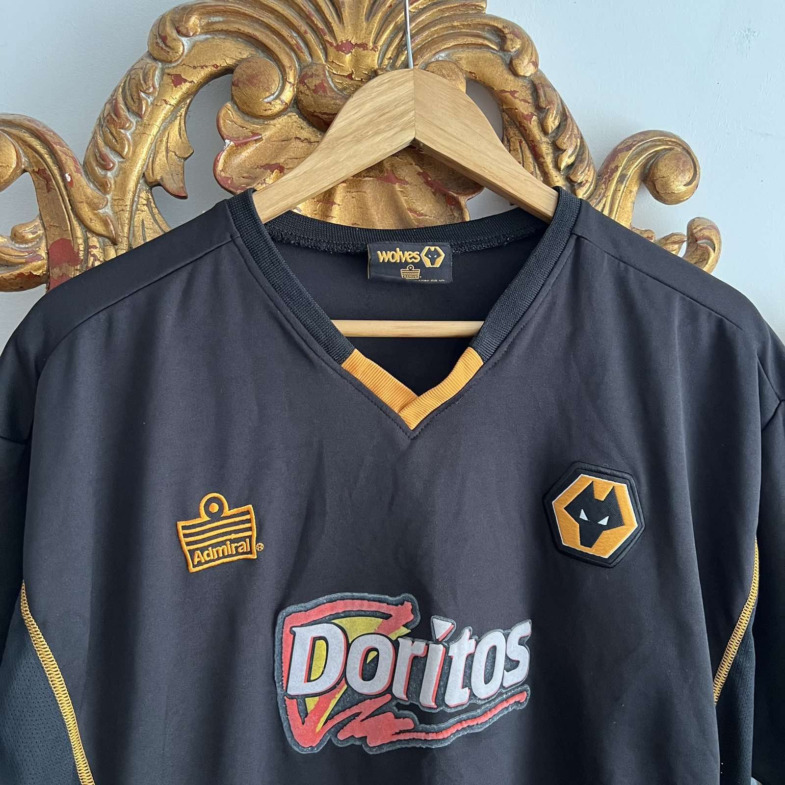 Vintage Admiral Wolverhampton Wanderers Vintage Jersey 90s Sz XL Size US XL / EU 56 / 4 - 2 Thumbnail