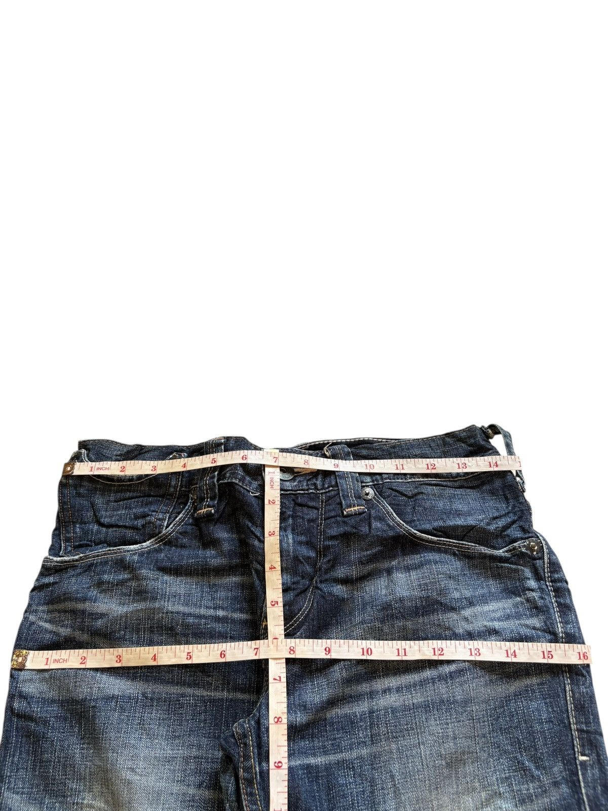Levi's Vintage 90s Levis 511 Slim Buckle Back Distressed Jeans Size US 30 / EU 46 - 13 Thumbnail