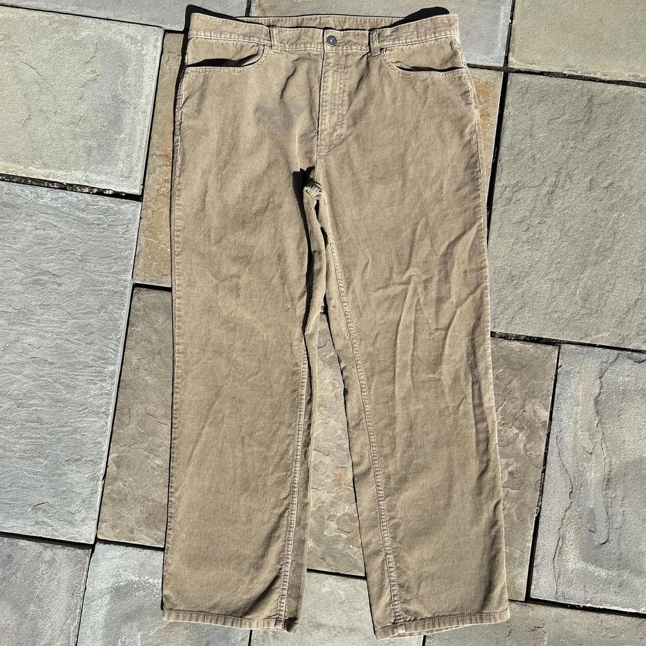 Calvin Klein Y2K Calvin Klein Tan Brown Corduroy Pants Size US 36 / EU 52 - 1 Thumbnail