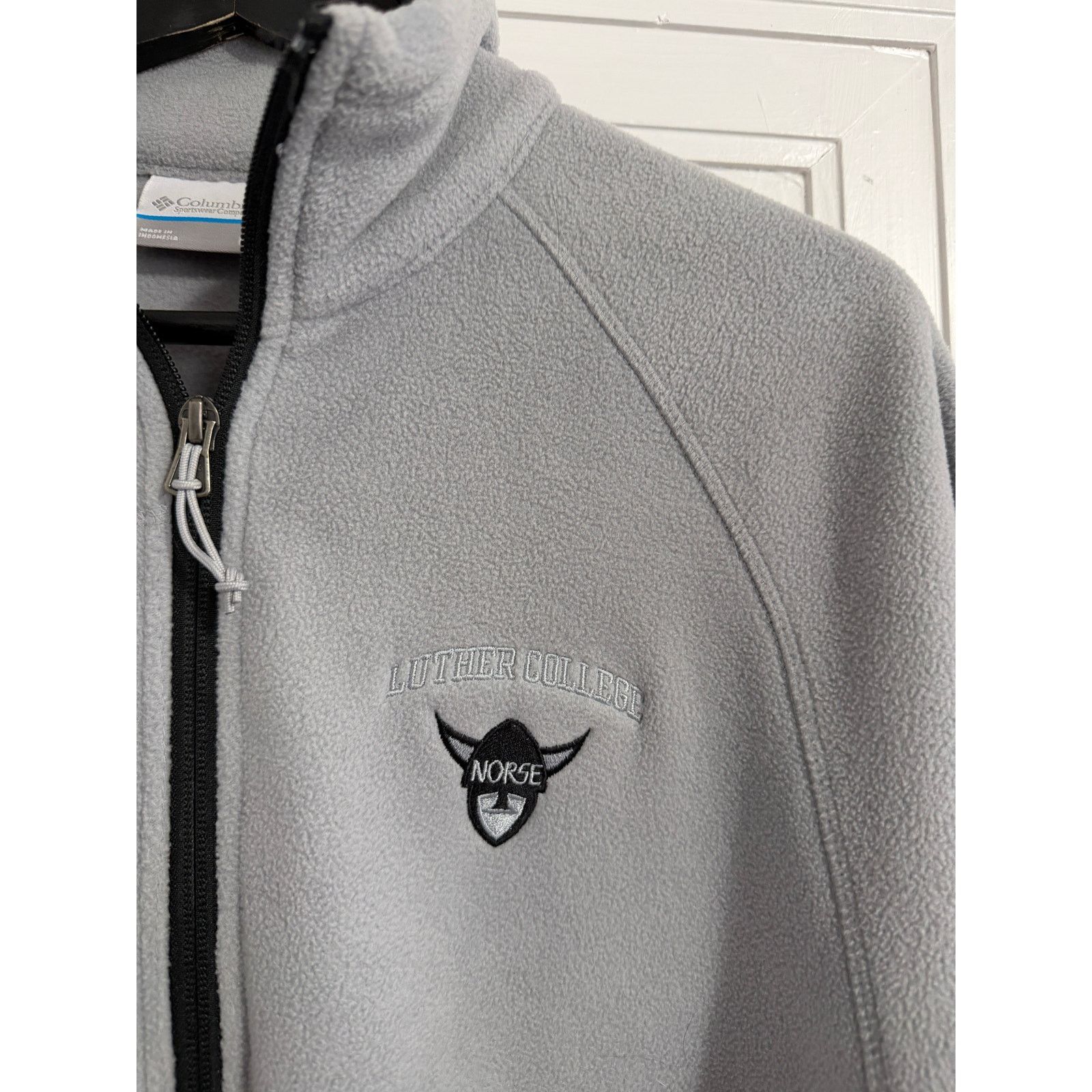 Columbia Luther College Norse Gray Fleece 1/4-Zip Size Medium Size US M / EU 48-50 / 2 - 3 Thumbnail
