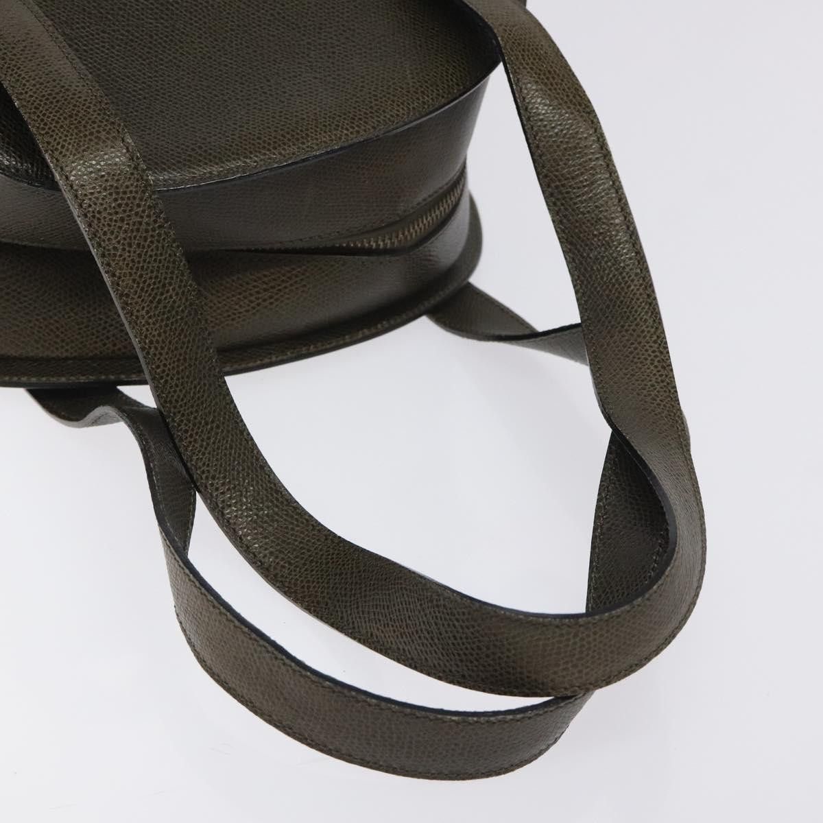 Celine CELINE Shoulder Bag Leather Green Gold Size ONE SIZE - 7 Thumbnail