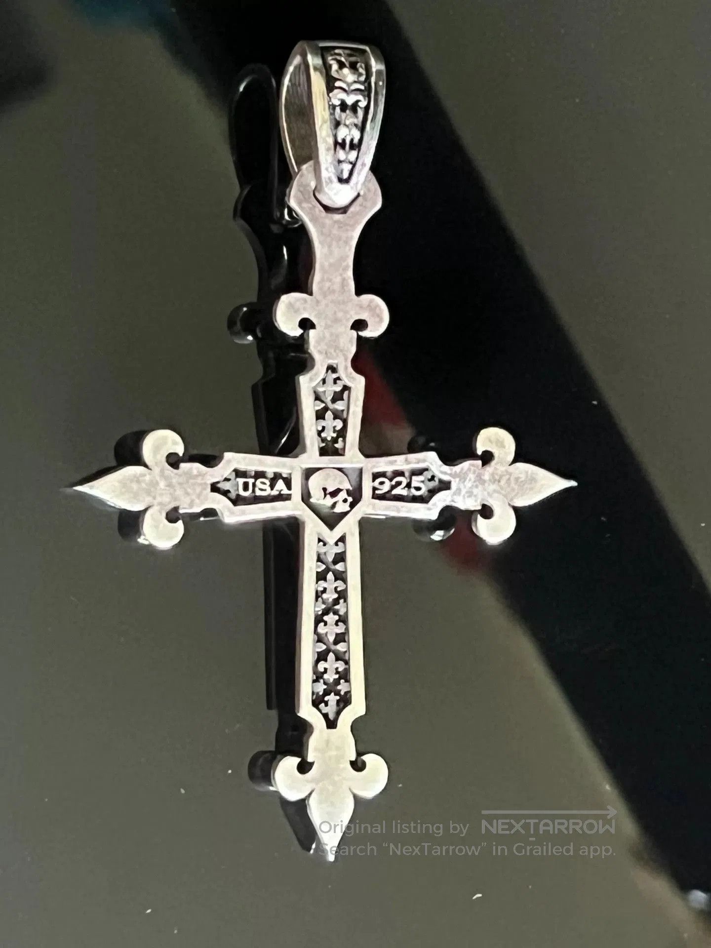 Other NightRider 925 Silver Cross Pendant. Size ONE SIZE - 3 Thumbnail
