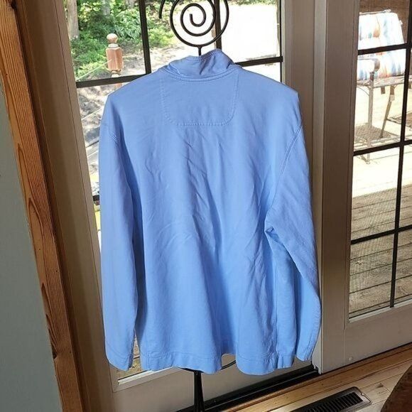 Tommy Bahama Tommy Bahama Sz. L Baby Blue 1/4 Buttoned Logo Embroidered C Size US L / EU 52-54 / 3 - 5 Thumbnail