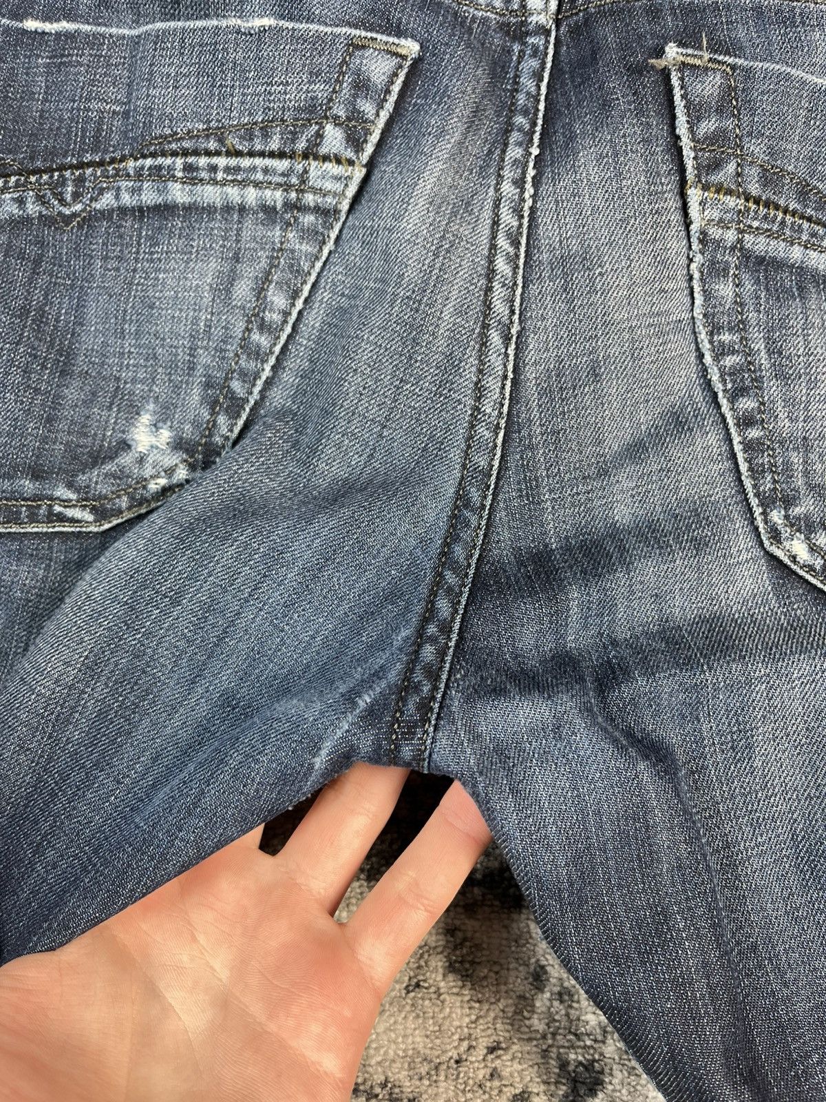 Diesel Diesel Iakop Selvedge Made in Italy Jeans Size US 29 - 15 Thumbnail