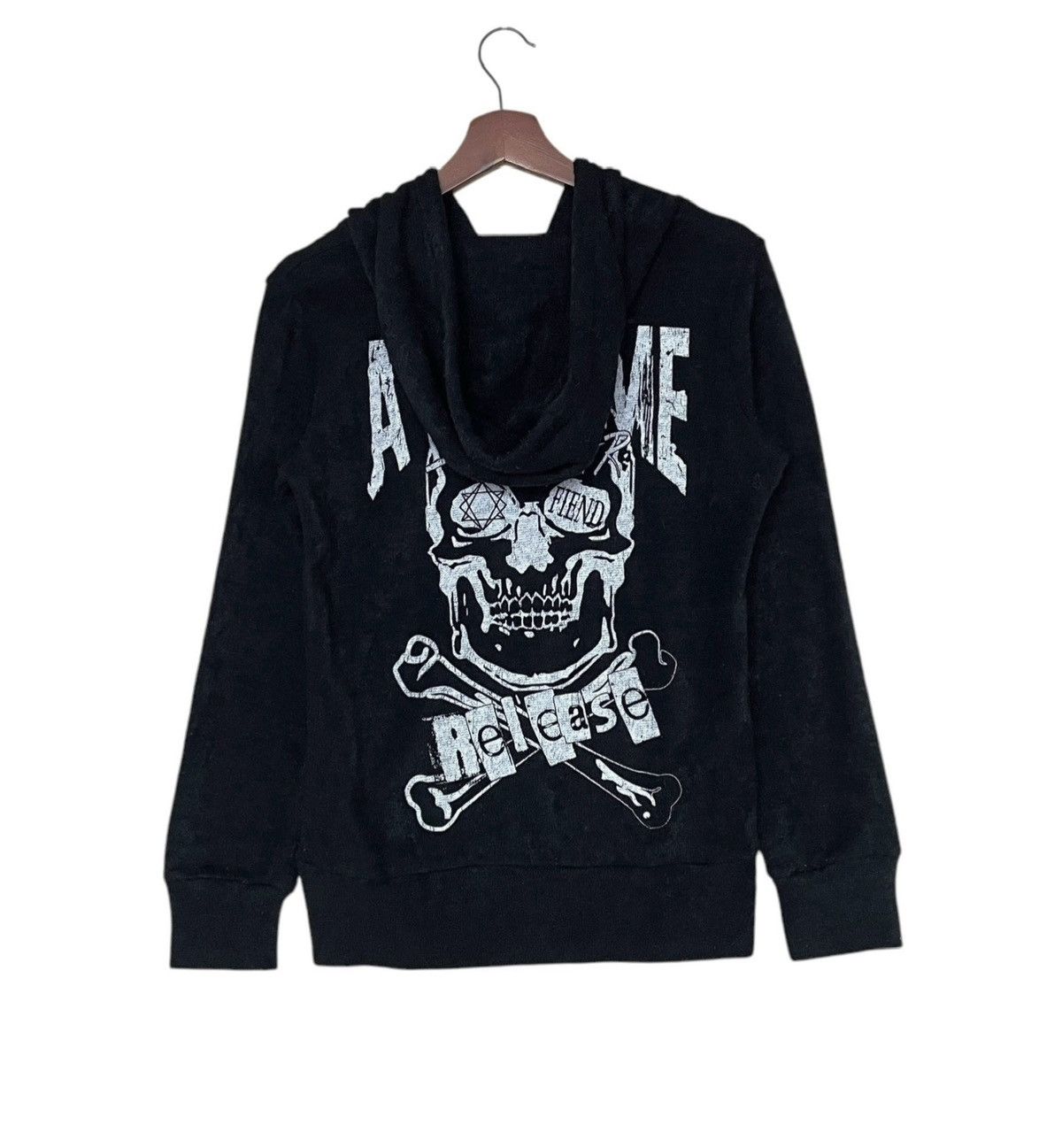 Seditionaries Vintage Japanese Brand Ghost of Harlem Velvet Hoodies 2000s Size US M / EU 48-50 / 2 - 2 Thumbnail