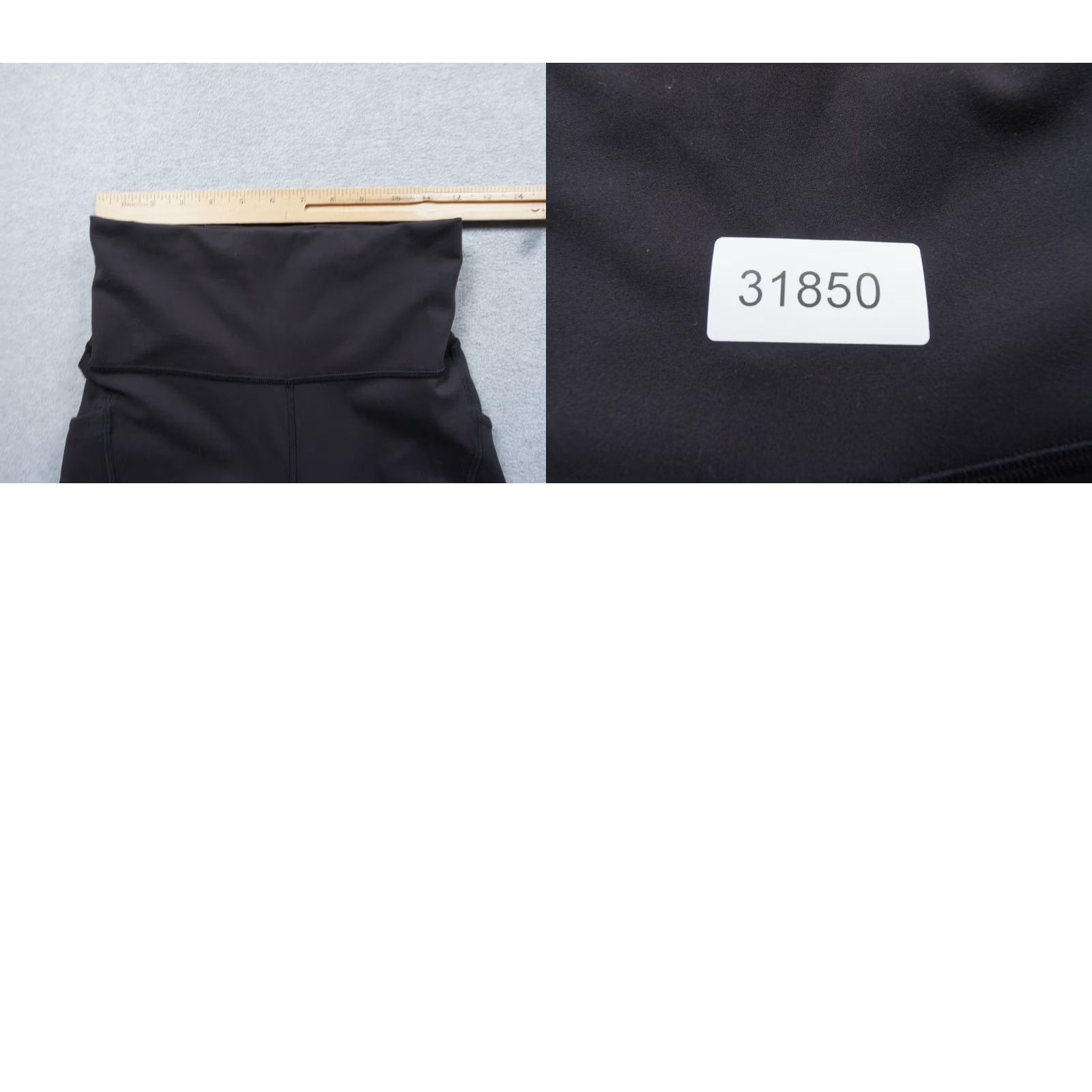 Lululemon Lululemon Leggings Womens 6 Black High Rise Pants Activewear Yoga Gym lw6eps Size 28" / US 6 / IT 42 - 9 Thumbnail