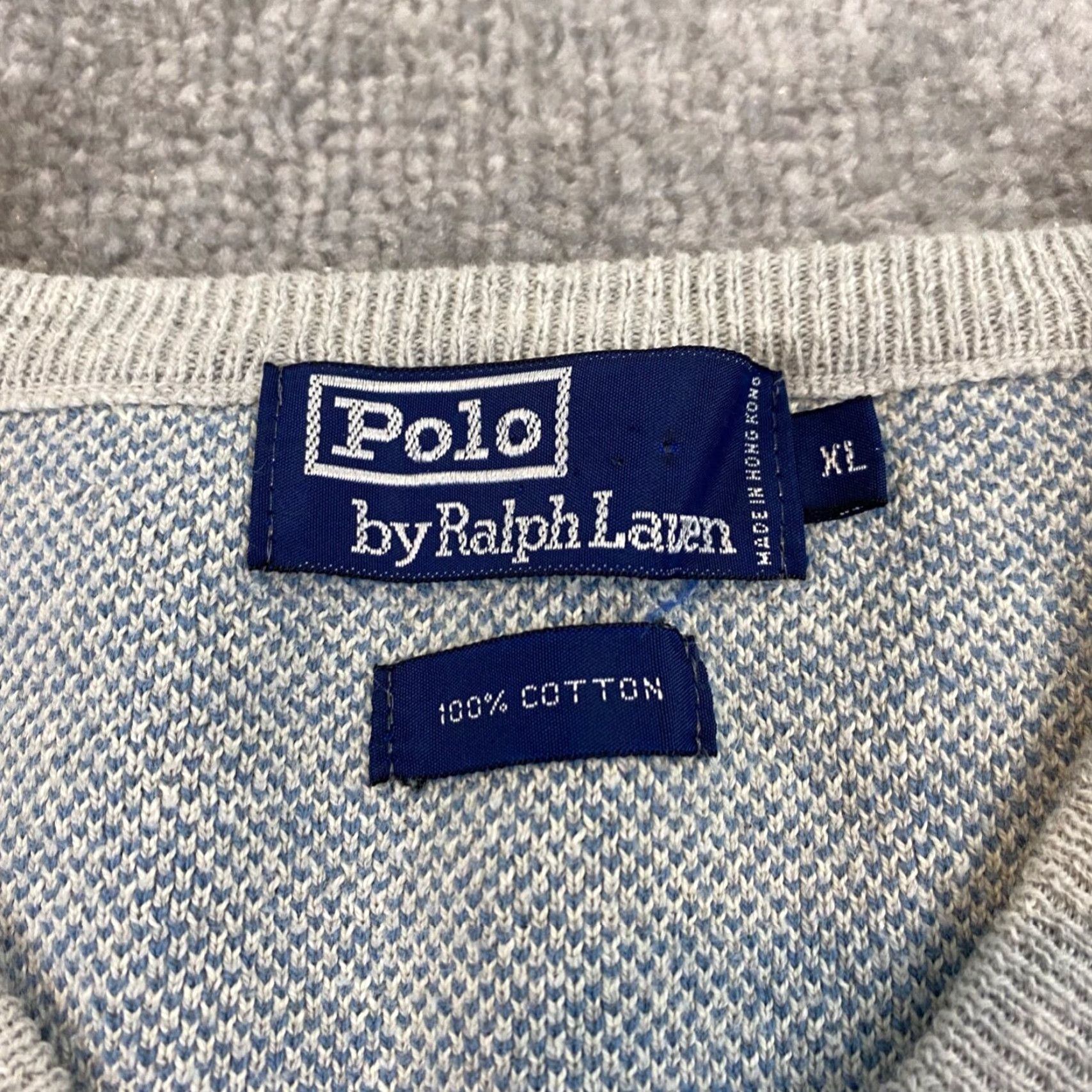 Polo Ralph Lauren Polo Ralph Lauren Vest Mens XL Short Gray Blue Geometric Pullover Sleeveless Shirt? Size US M / EU 48-50 / 2 - 2 Thumbnail
