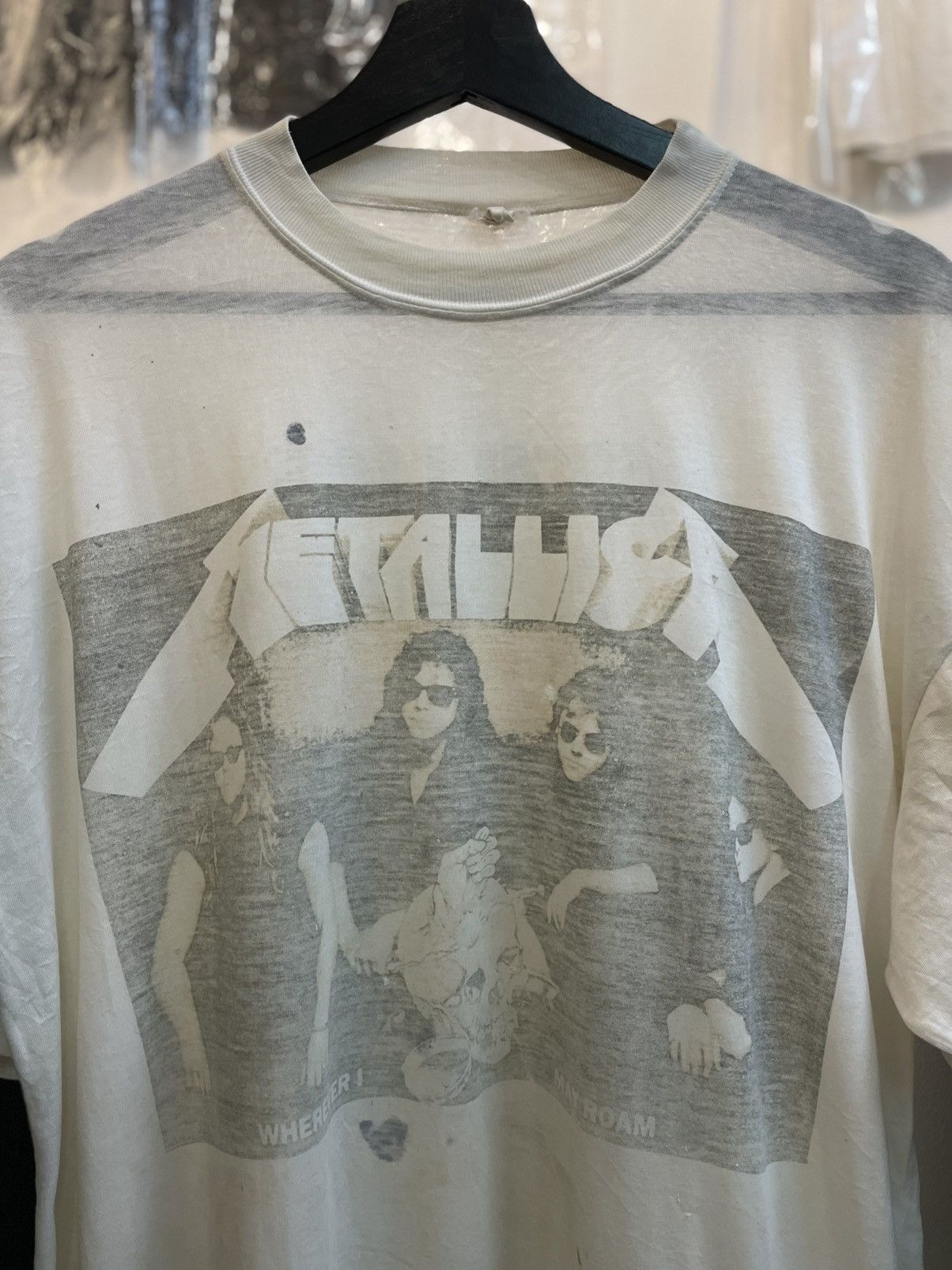 Band Tees Rare Metallica 80's Size US XL / EU 56 / 4 - 1 Thumbnail