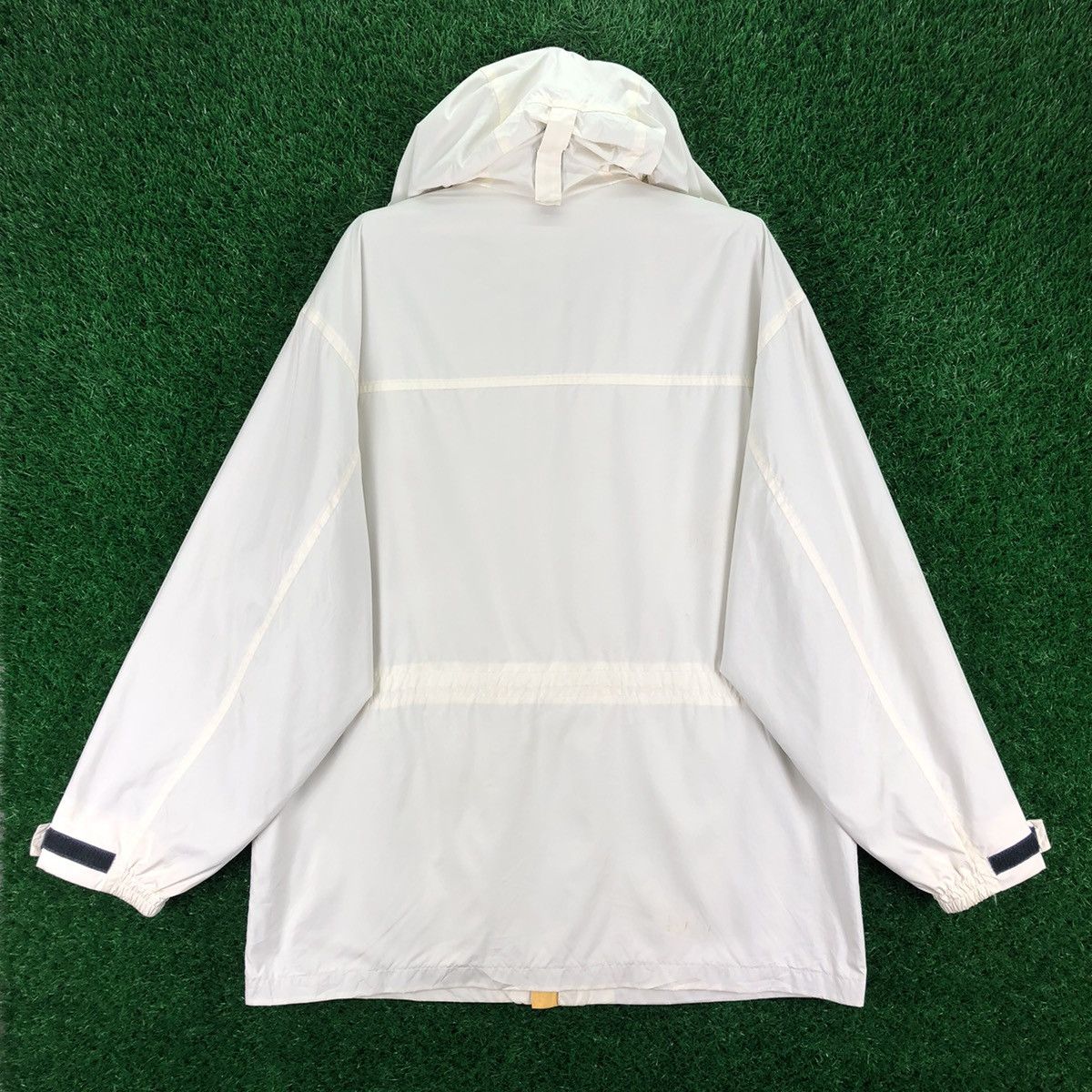 Japanese Brand Vintage 90's New Yorker Nylon Zipper Windbreaker Hoodie Size US XXL / EU 58 / 5 - 4 Thumbnail