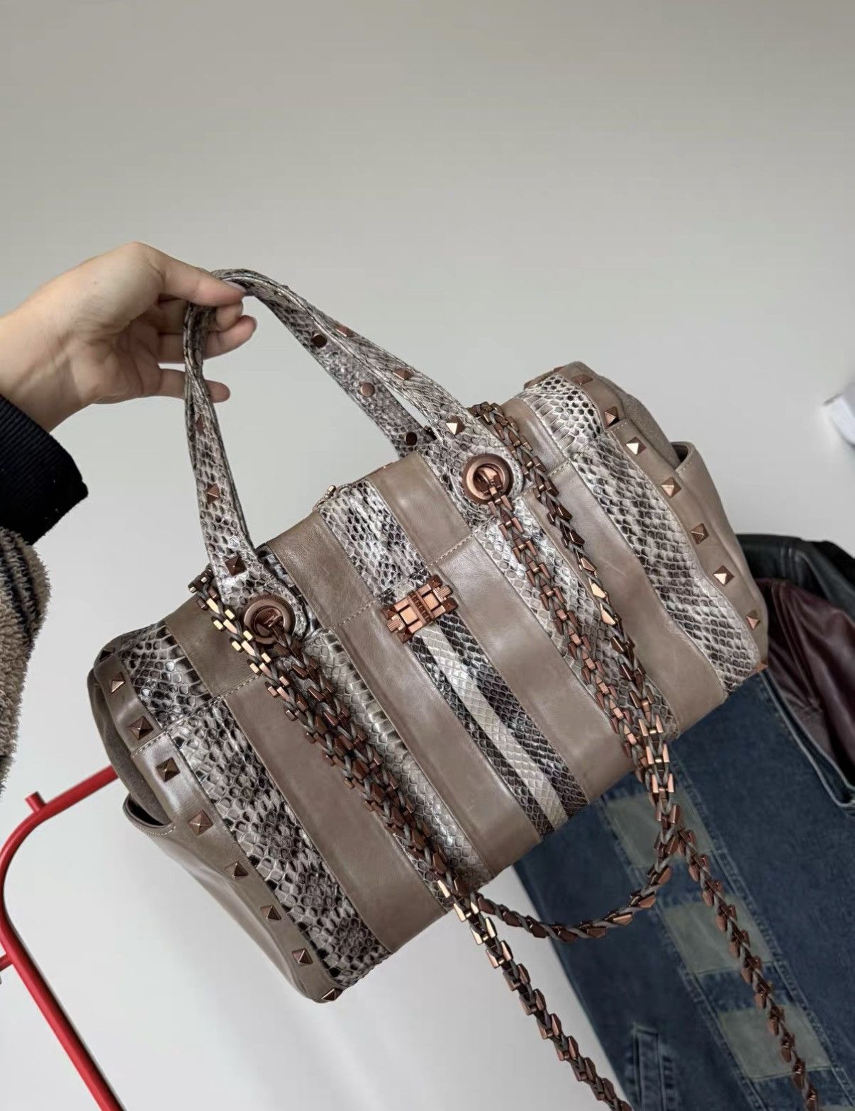 Lanvin Lanvin Vintage Boston Bucket Handbag J36 Size ONE SIZE - 3 Thumbnail