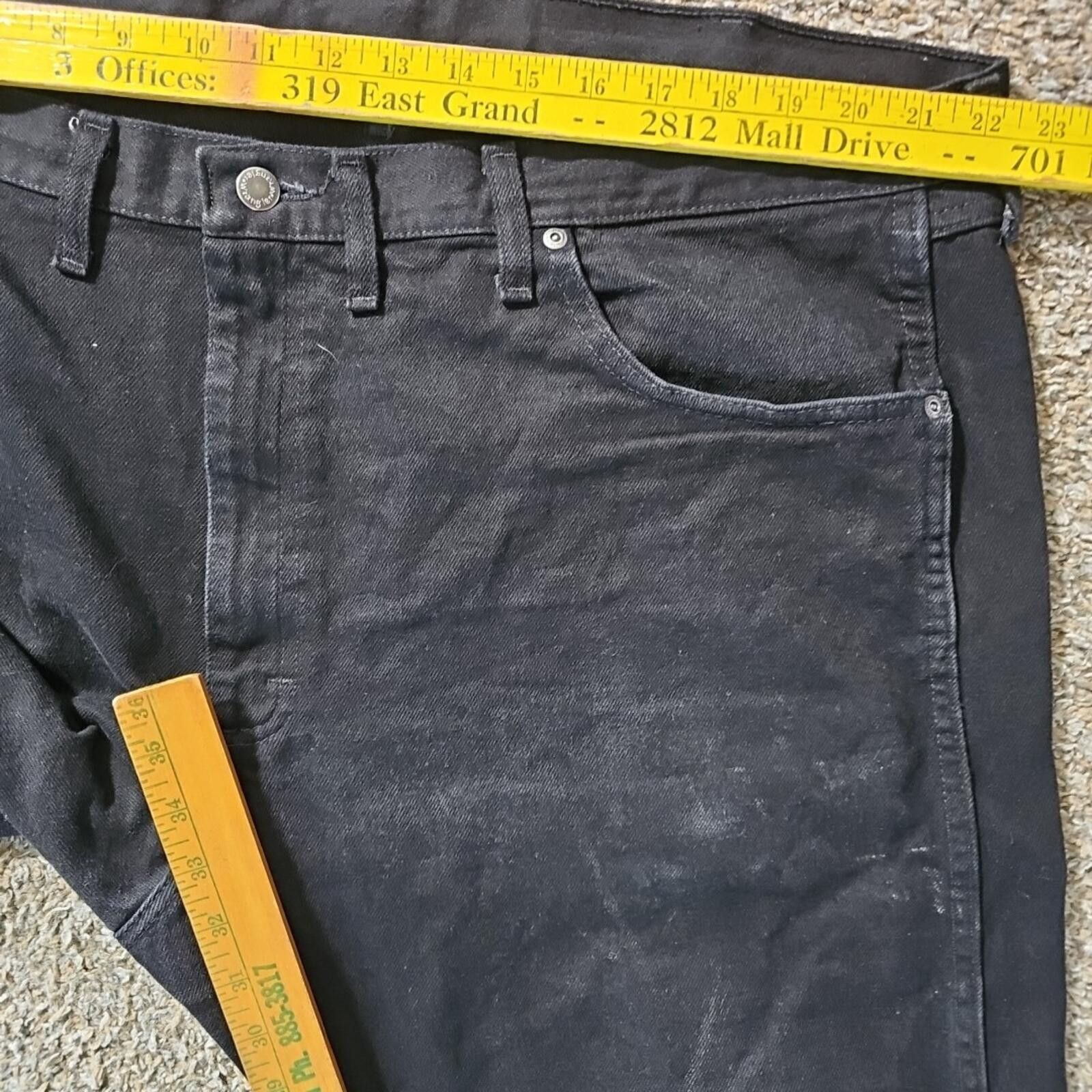 Wrangler Wrangler Rugged Wear Black Jeans 44x32 Size US 44 / EU 60 - 6 Thumbnail