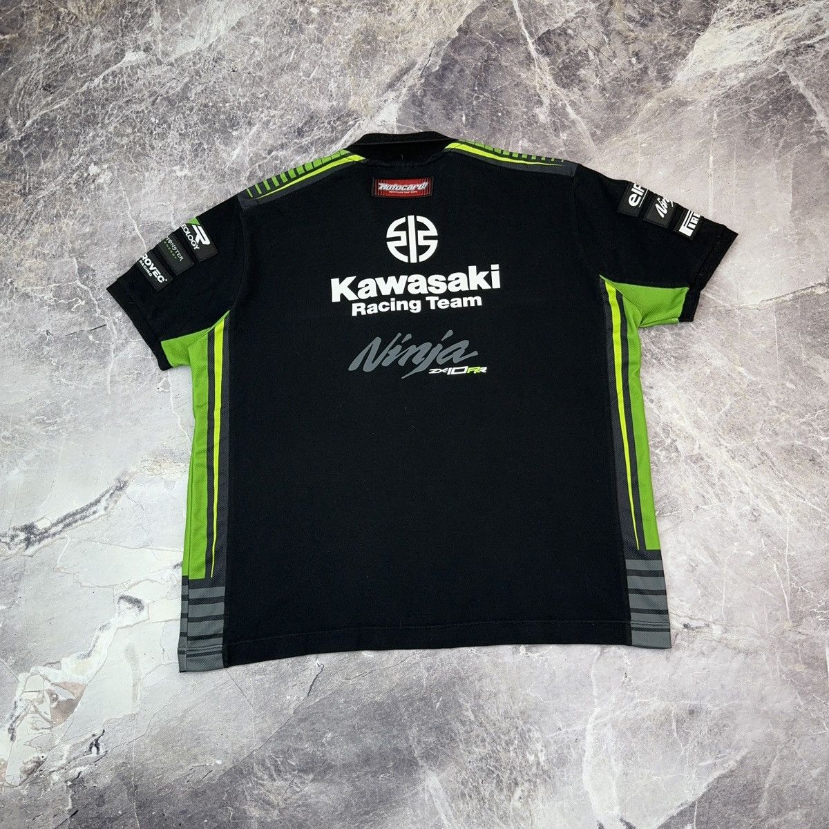 Other Kawasaki T shirt Motosport Racing Team Polo Shirt Mens 2XL Size US XXL / EU 58 / 5 - 12 Thumbnail